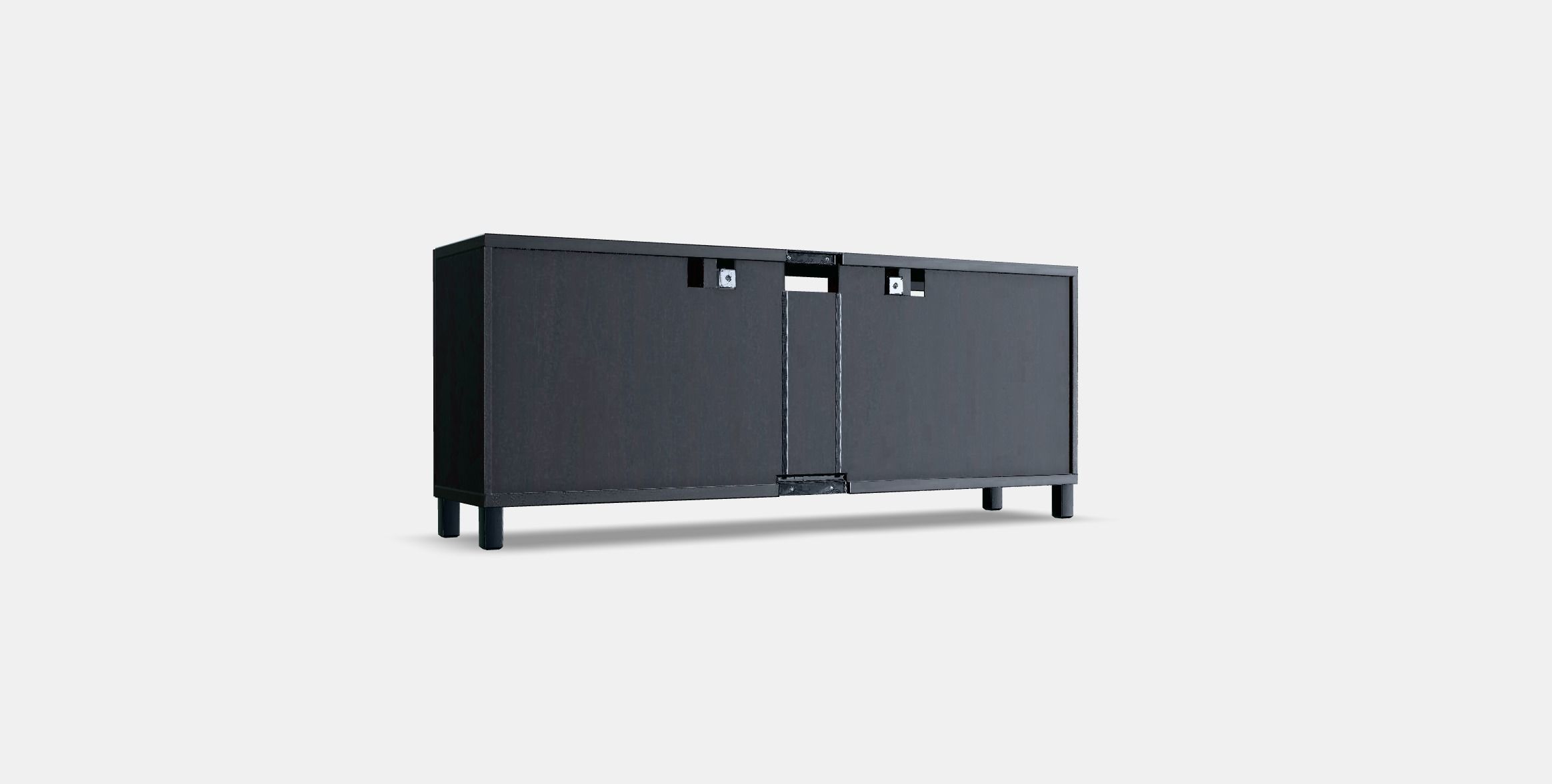 BESTA TV bench with drawers 1 Low-poly 3D model_16