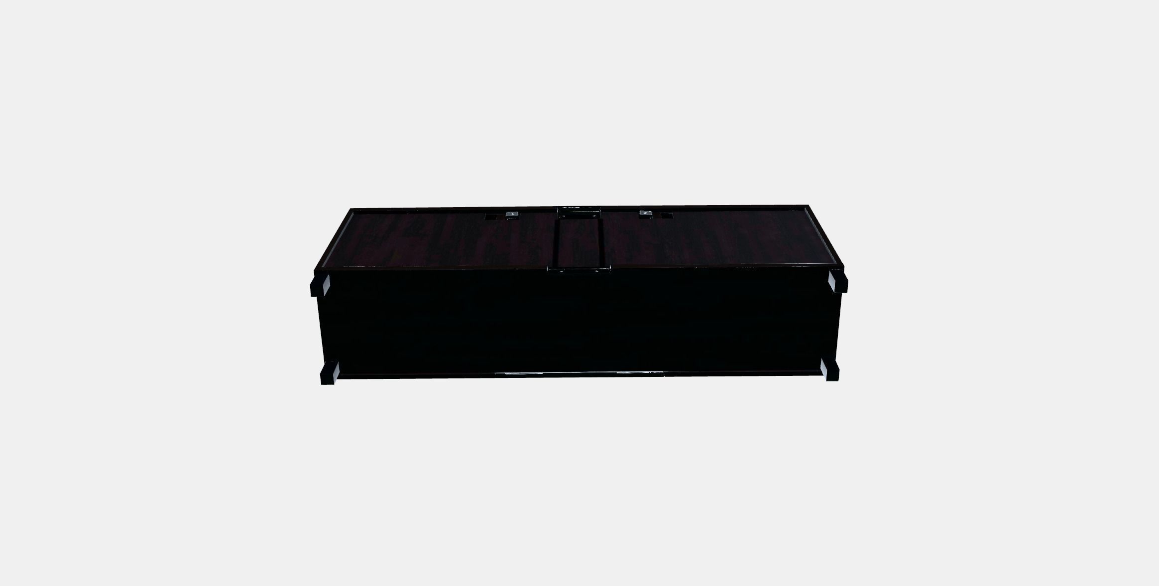 BESTA TV bench with drawers 1 Low-poly 3D model_7