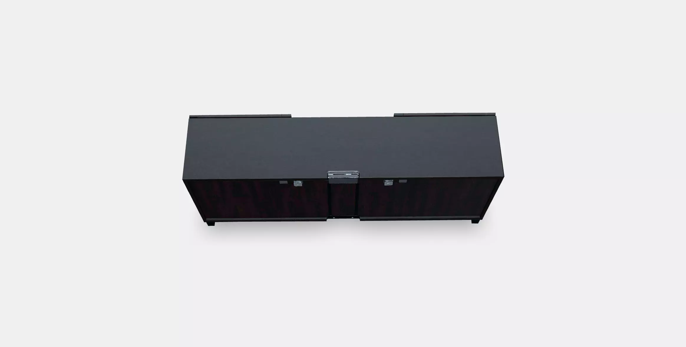 BESTA TV bench with drawers 1 Low-poly 3D model_0