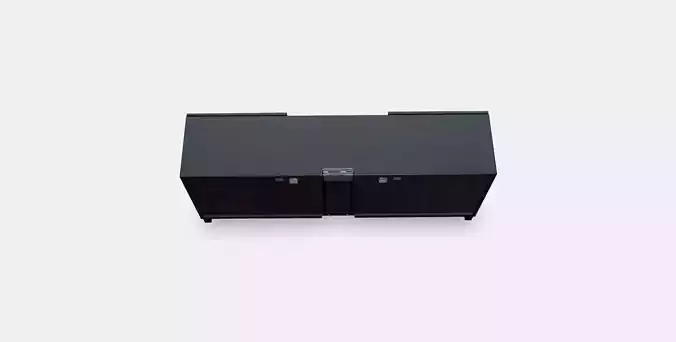 BESTA TV bench with drawers 1