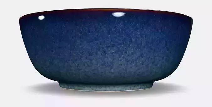 GLADELIG Bowl 1 Low-poly 3D model