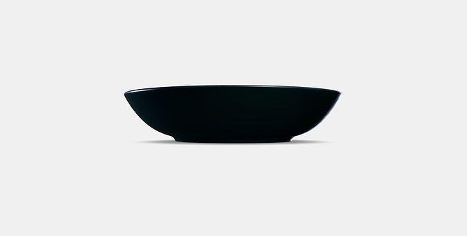 FARGKLAR Deep plate Low-poly 3D model