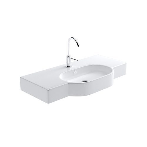 Hatria Area bathroom sink 3D model