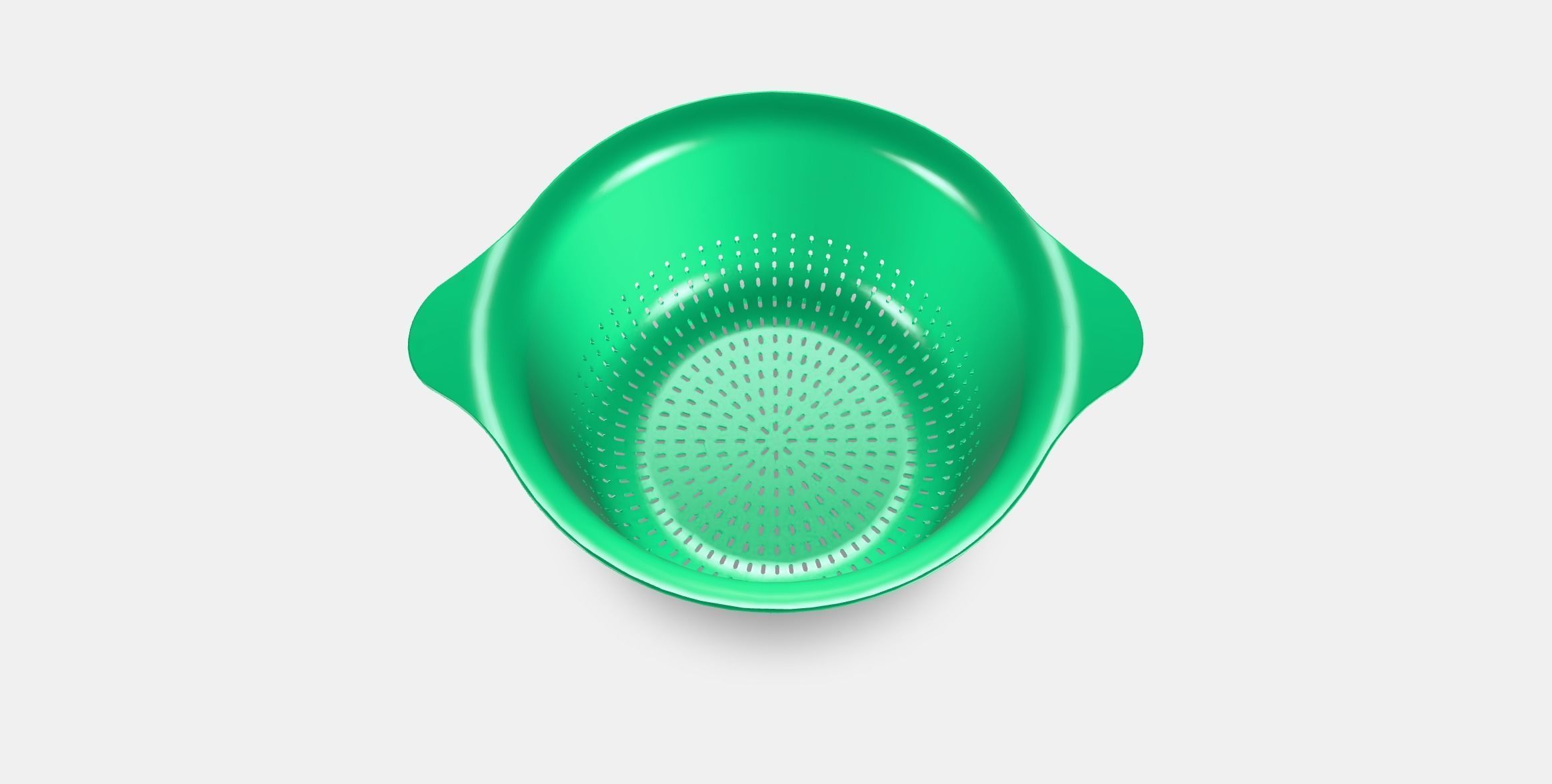 UPPFYLLD Colander Low-poly 3D model_4