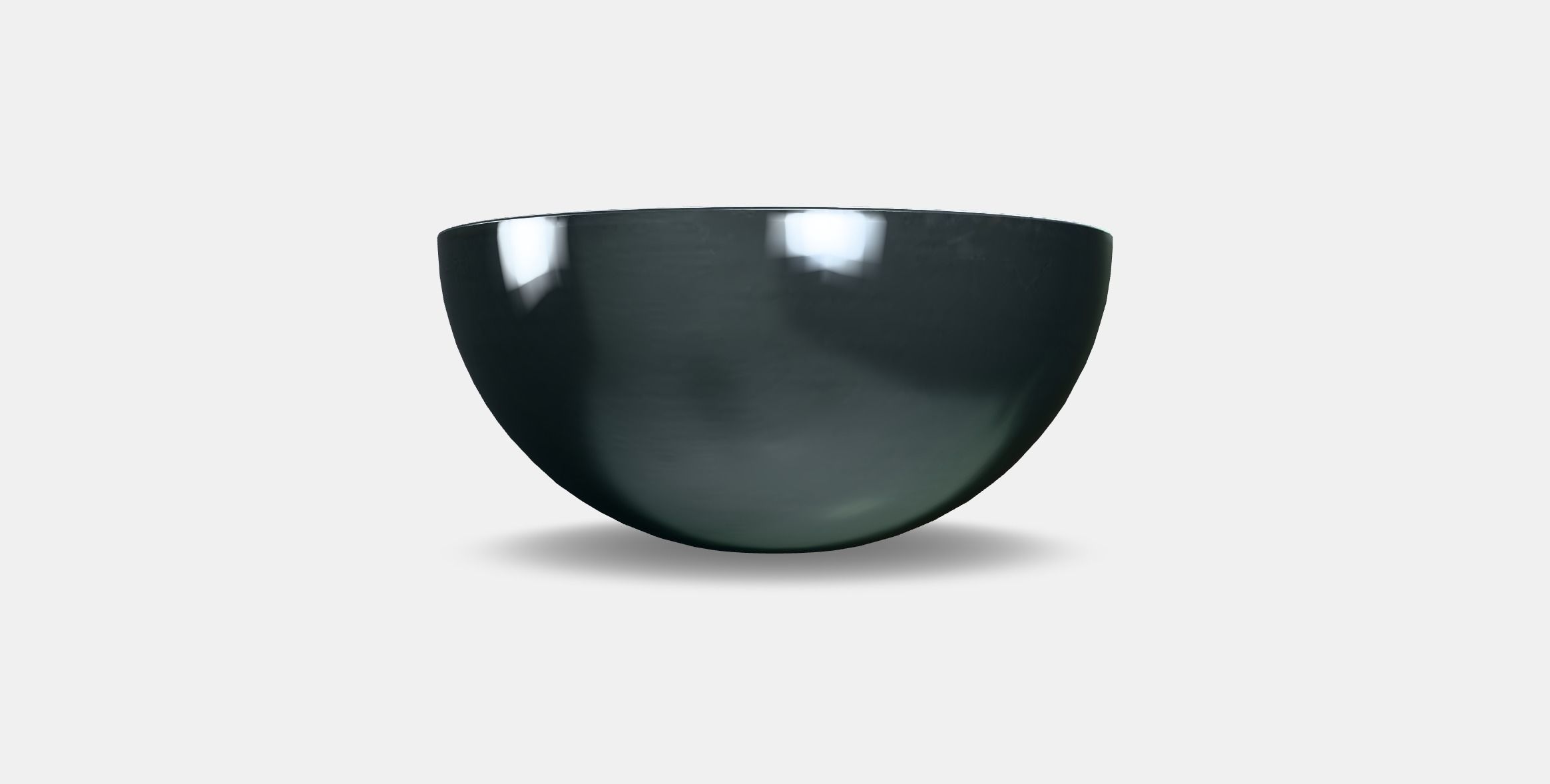 BLANDA BLANK Serving bowl 1 Low-poly 3D model_3