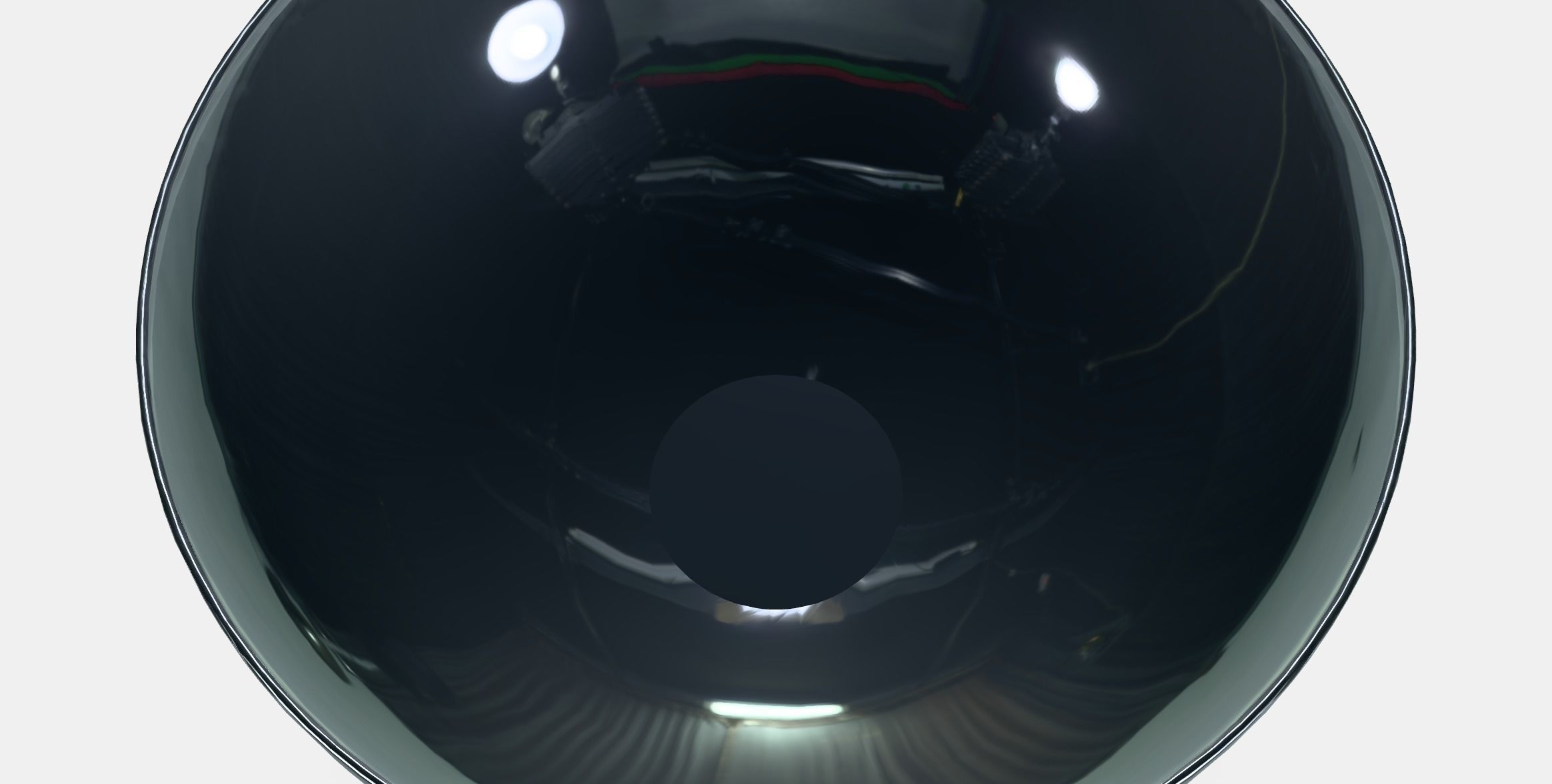 BLANDA BLANK Serving bowl 1 Low-poly 3D model_8