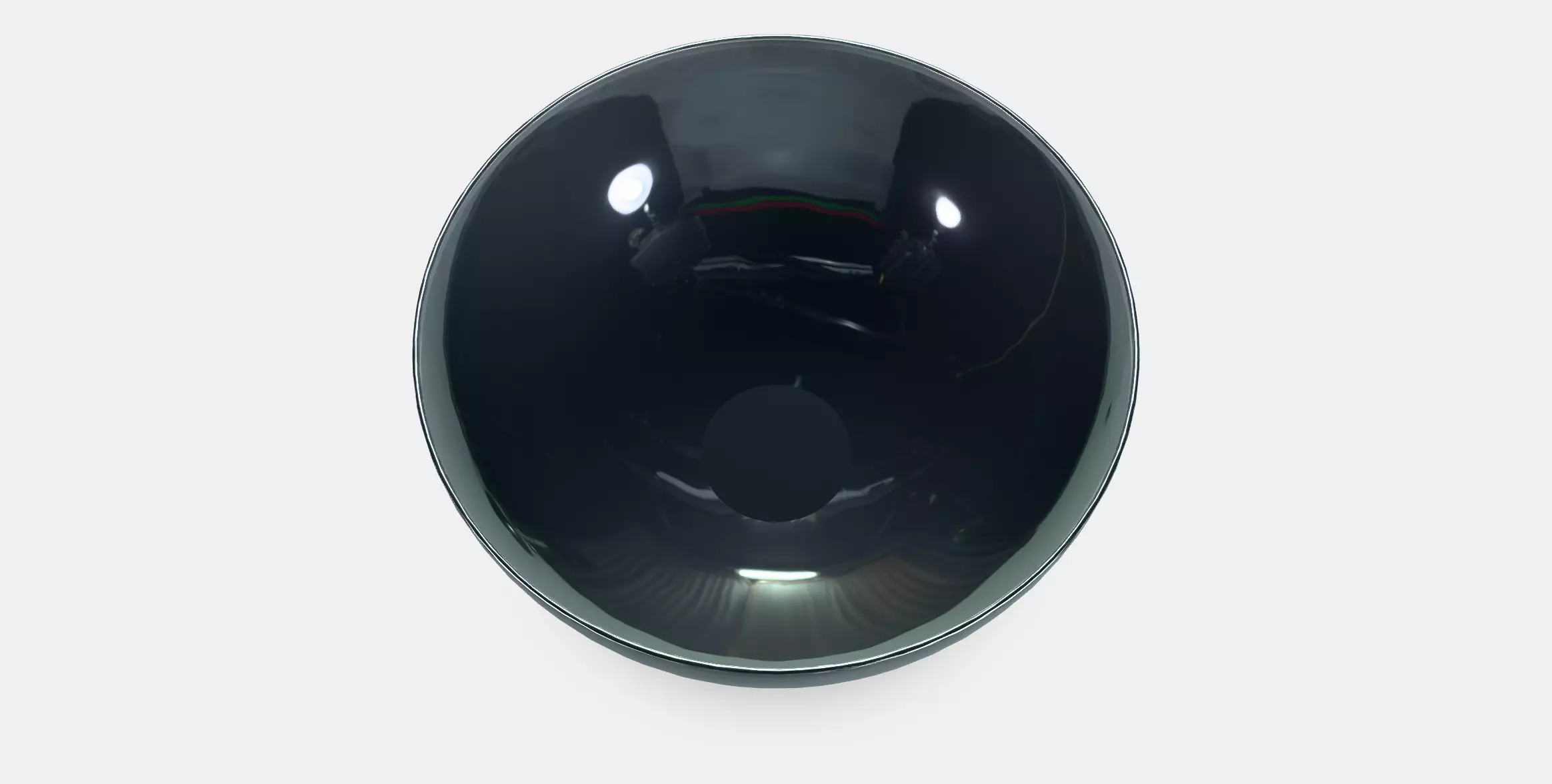 BLANDA BLANK Serving bowl 1 Low-poly 3D model_0