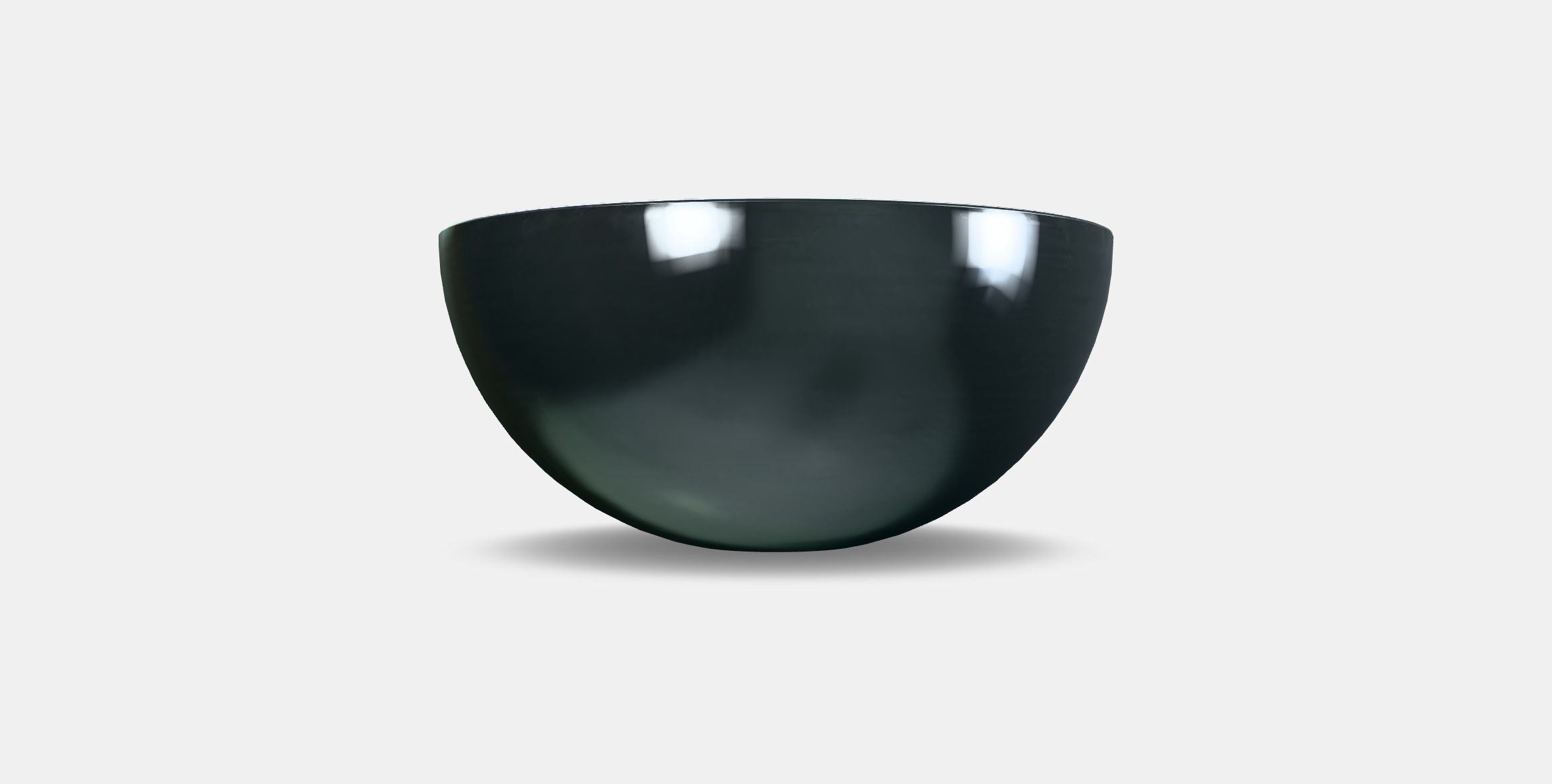 BLANDA BLANK Serving bowl 1 Low-poly 3D model_16