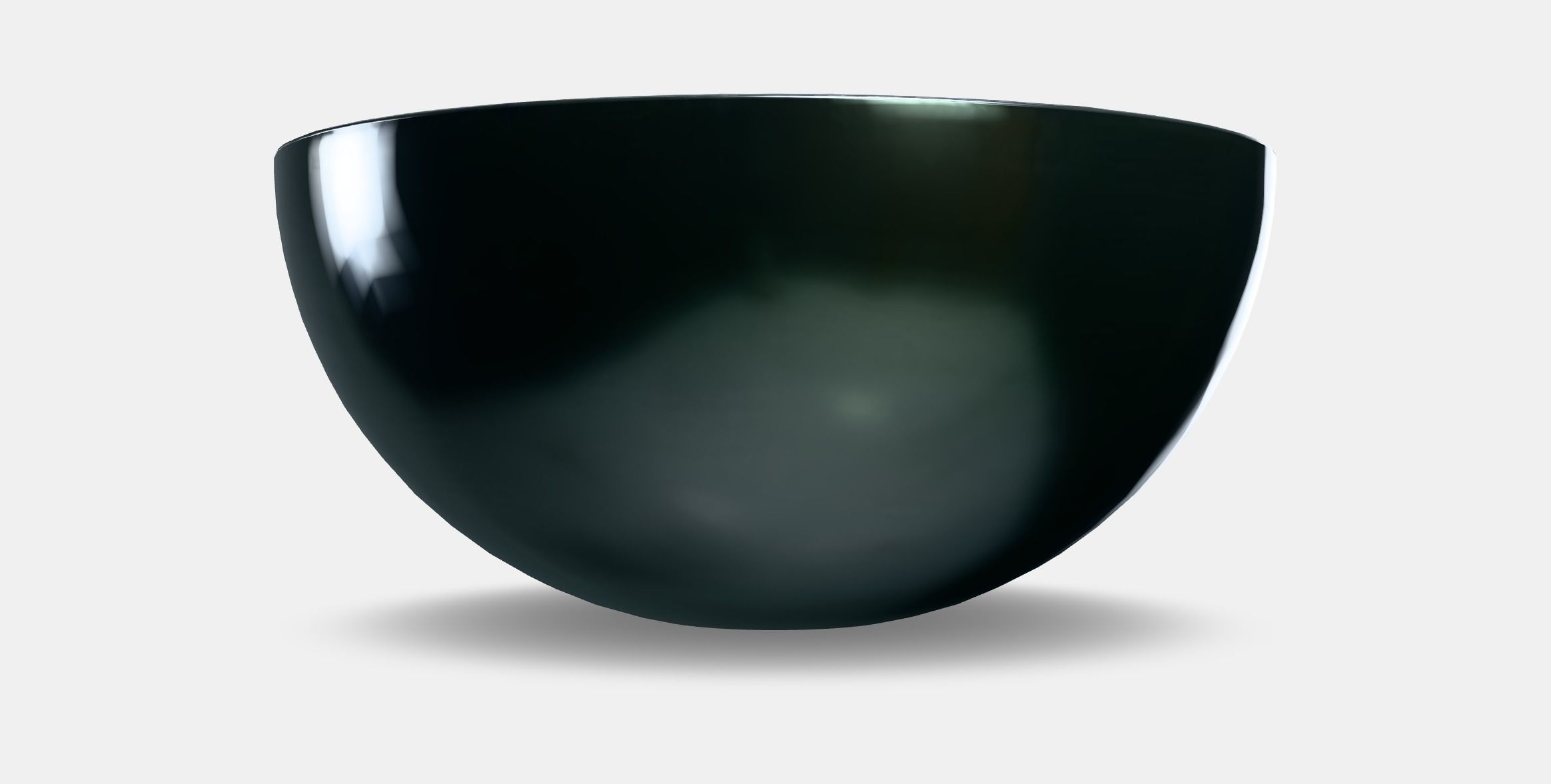 BLANDA BLANK Serving bowl 1 Low-poly 3D model_9