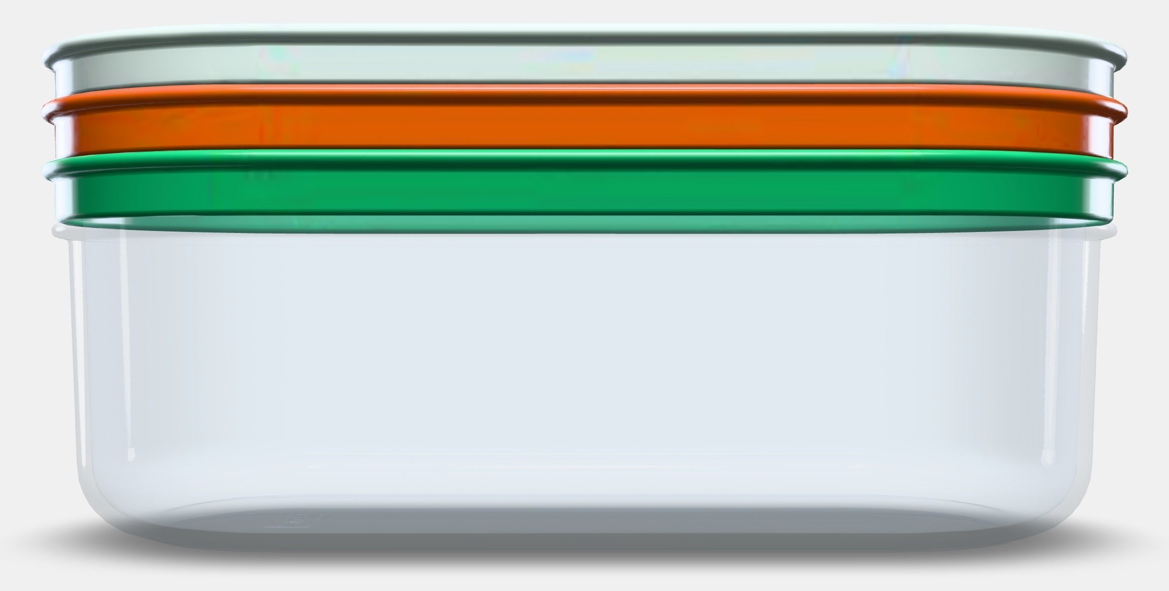 UPPFYLLD Grater with container set of 4 Low-poly 3D model_11