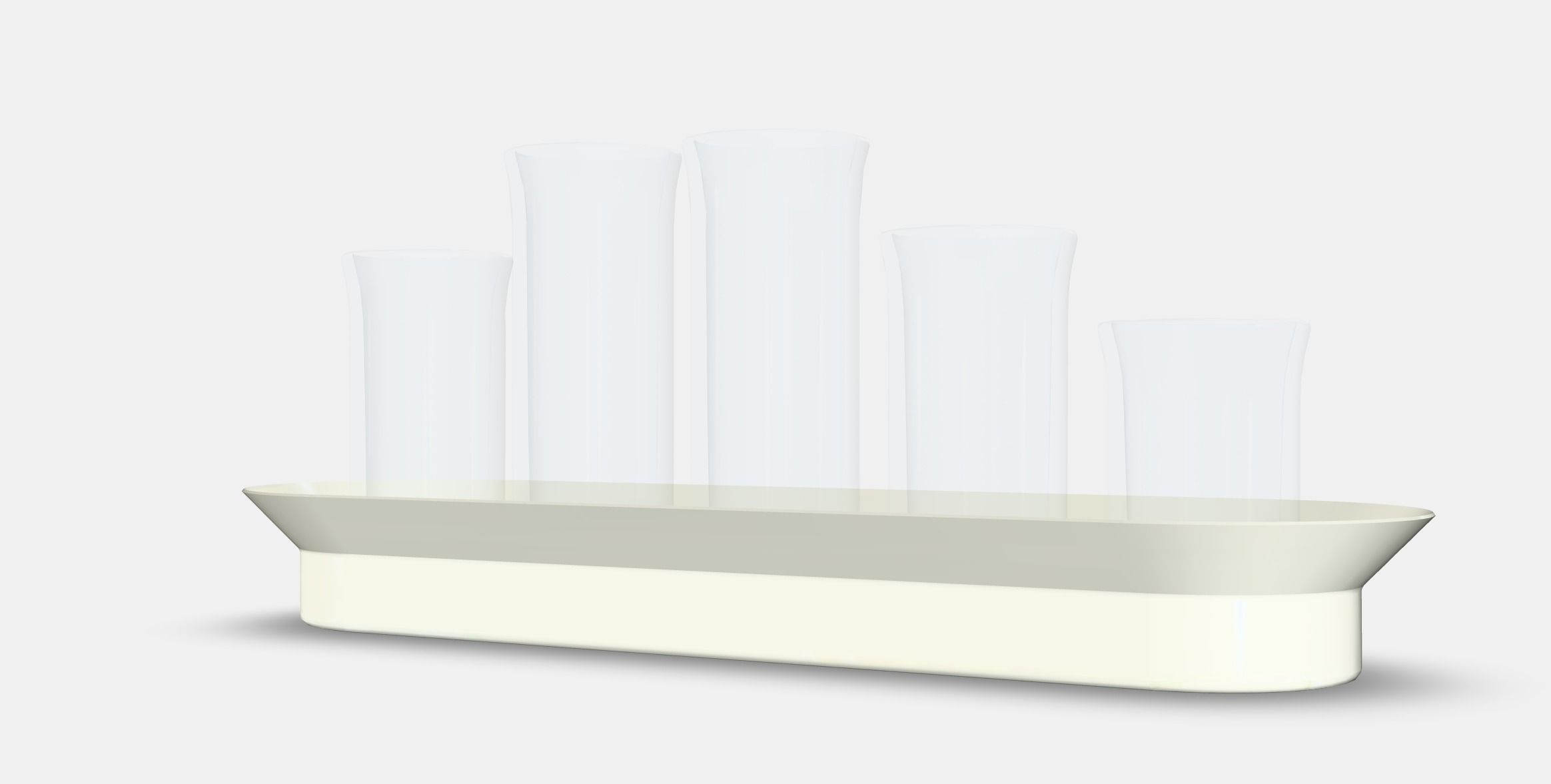 VATTENKRASSE Propagation set Low-poly 3D model_6