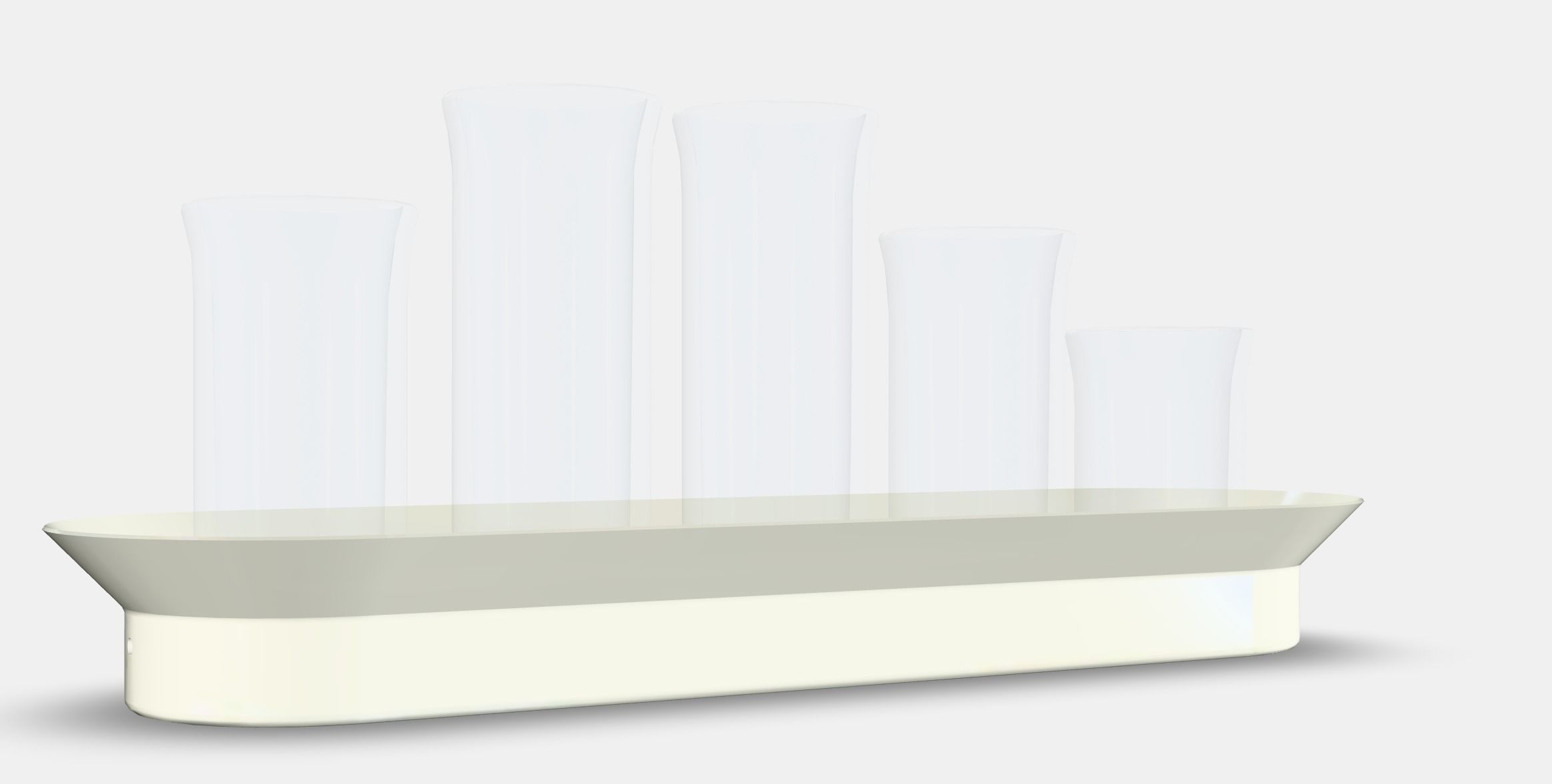 VATTENKRASSE Propagation set Low-poly 3D model_2