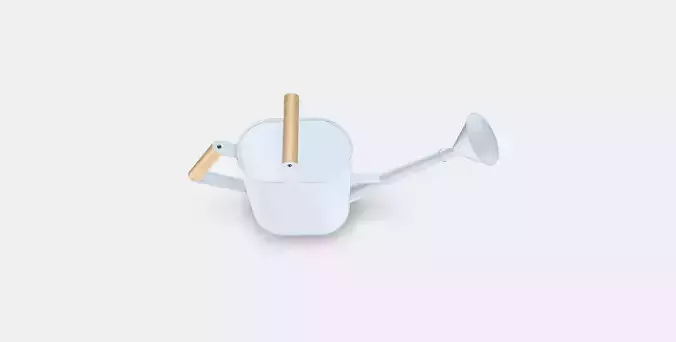 SALLADSKAL Watering can Low-poly 3D model
