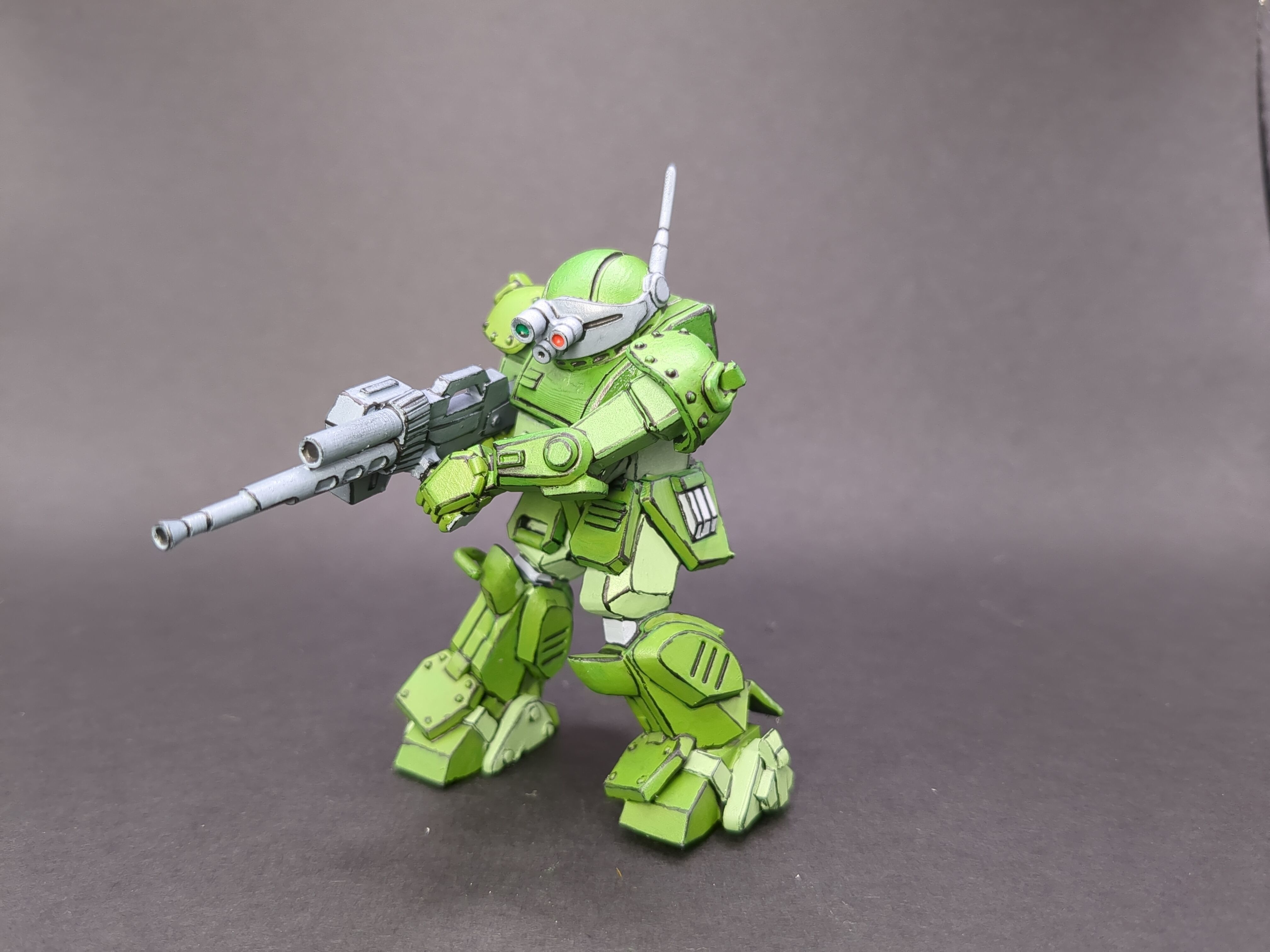 Scopedog Mecha Miniatures Bundle 3D print model_3