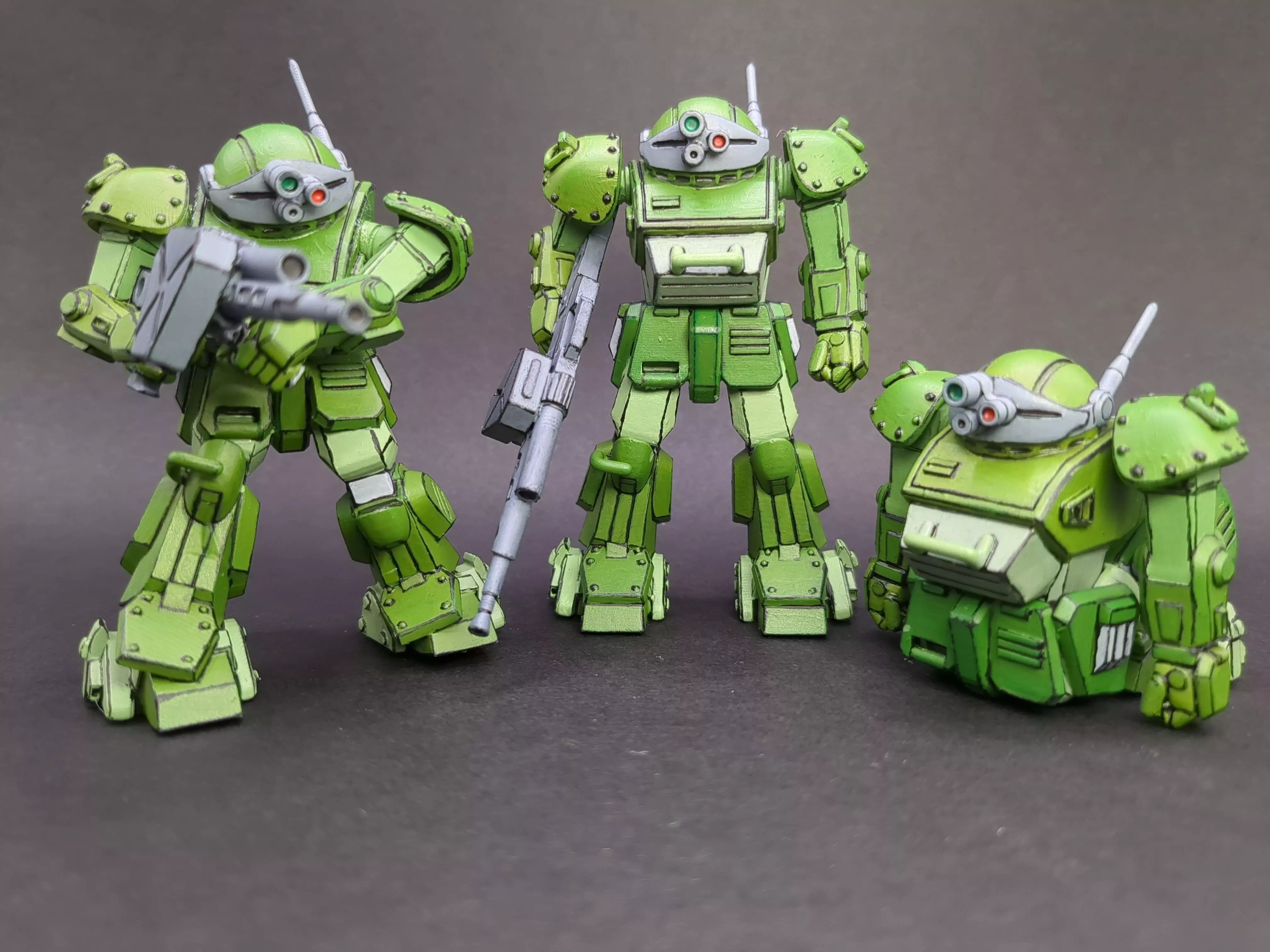 Scopedog Mecha Miniatures Bundle 3D print model_0