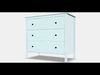 KOPPANG Chest of 3 drawers Low-poly 3D model_1