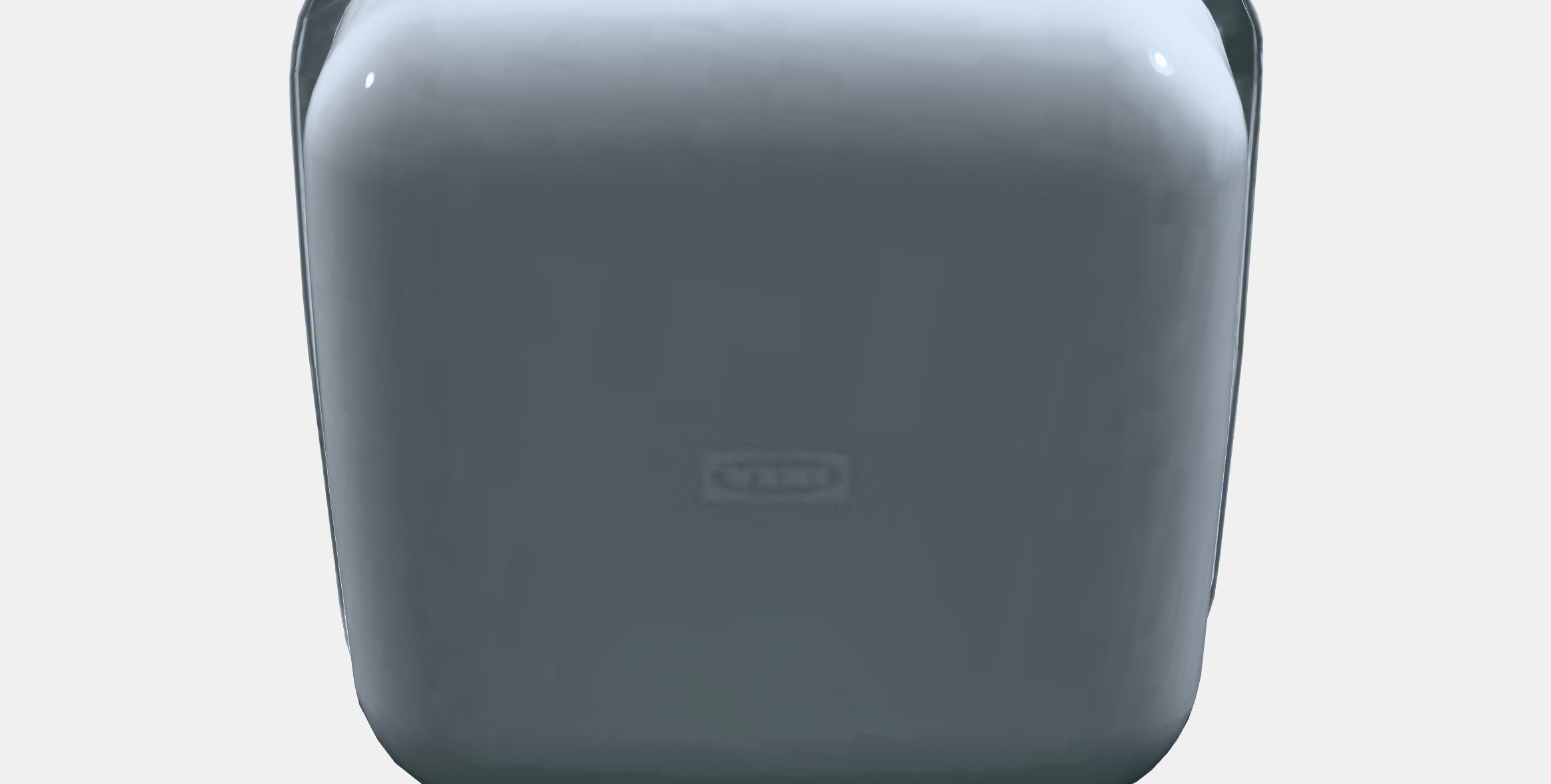 PRUTA Food container 1 Low-poly 3D model_8