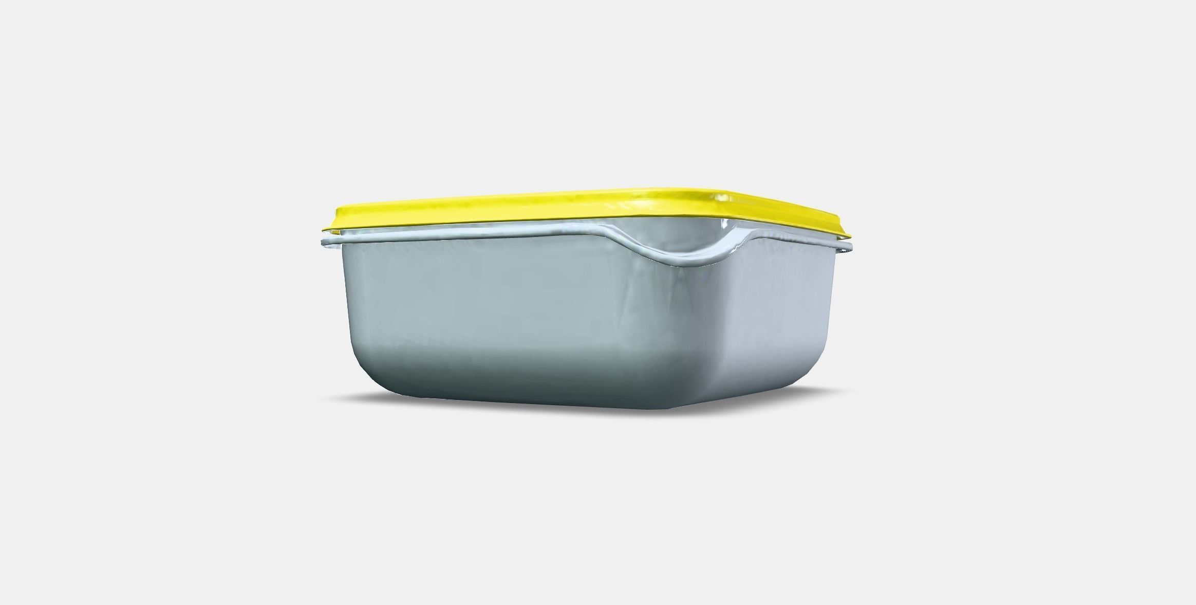 PRUTA Food container 1 Low-poly 3D model_12