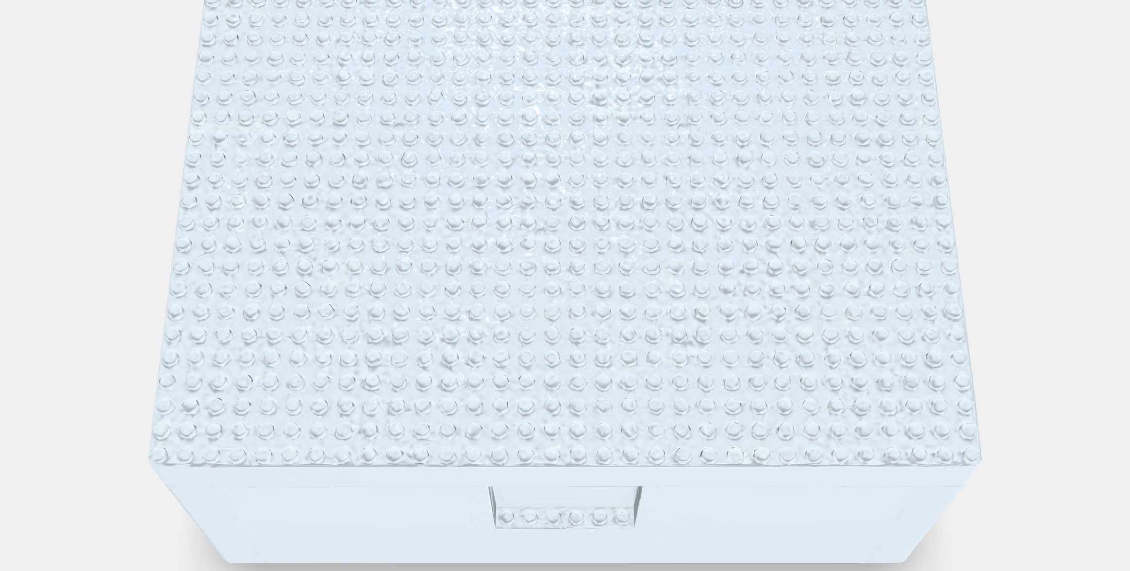 BYGGLEK LEGO box with lid Low-poly 3D model_3