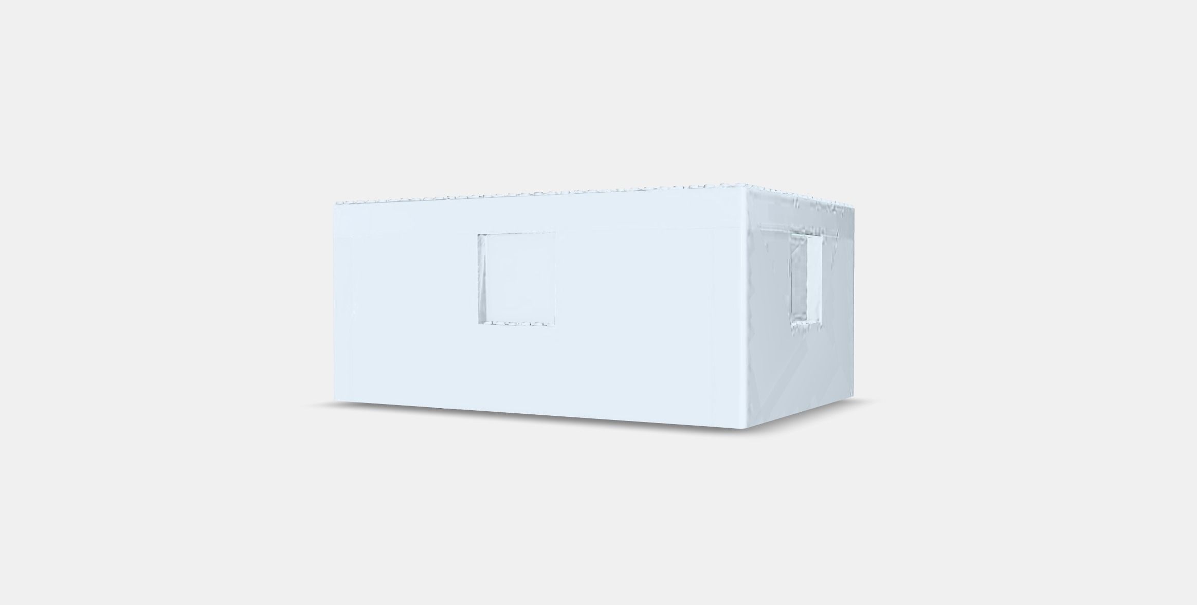 BYGGLEK LEGO box with lid Low-poly 3D model_4