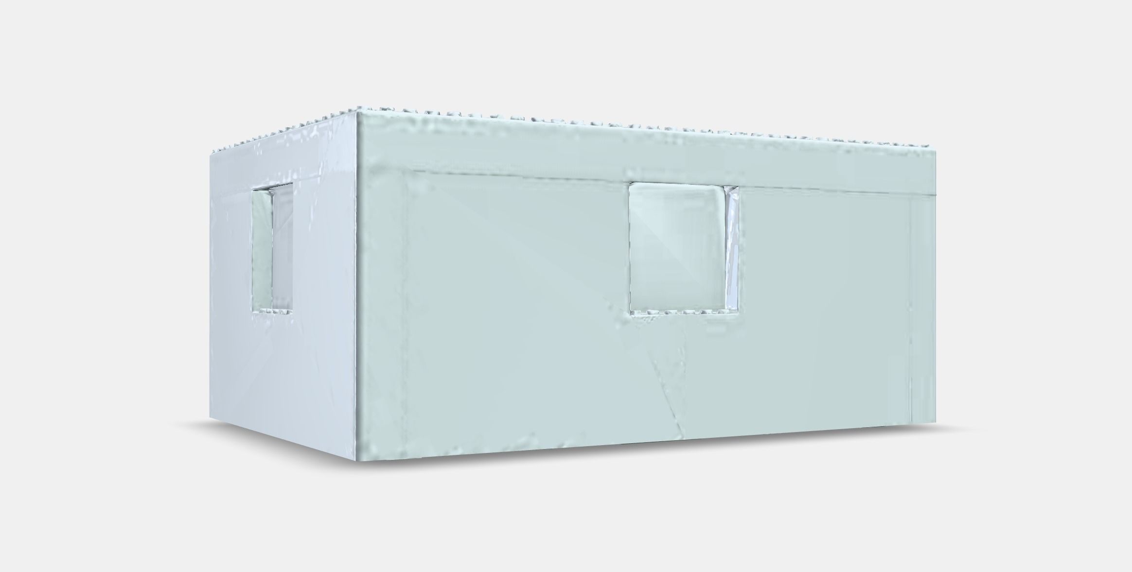 BYGGLEK LEGO box with lid Low-poly 3D model_10