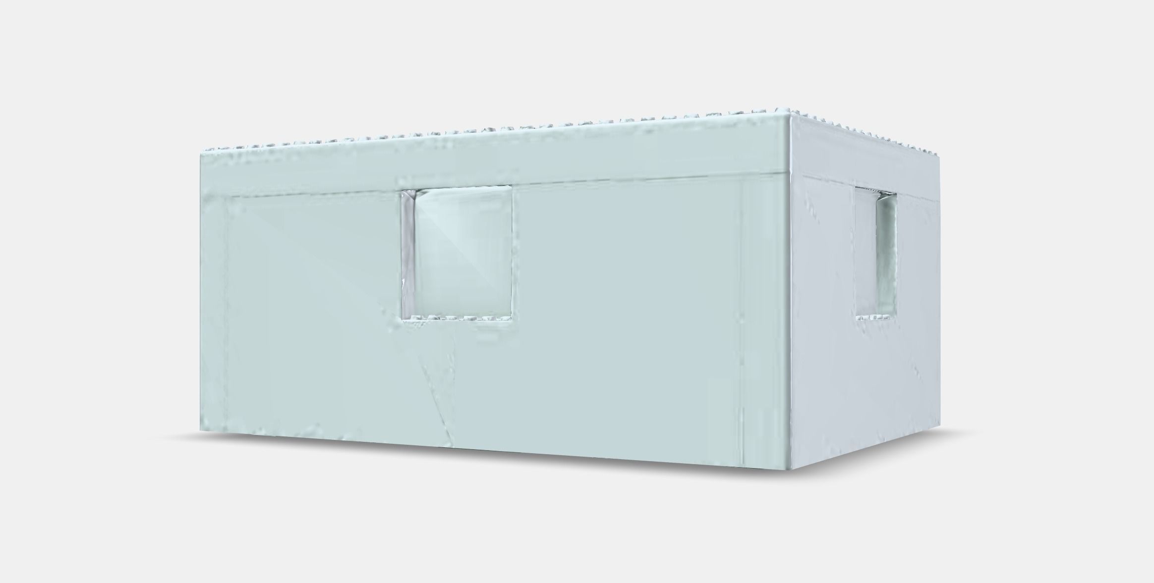 BYGGLEK LEGO box with lid Low-poly 3D model_13