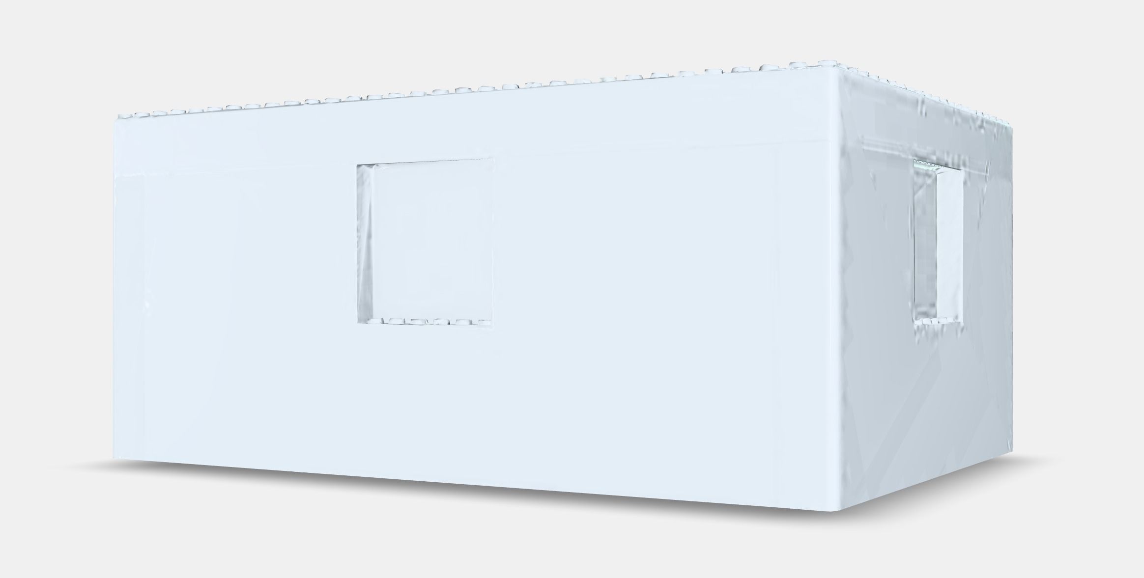 BYGGLEK LEGO box with lid Low-poly 3D model_6