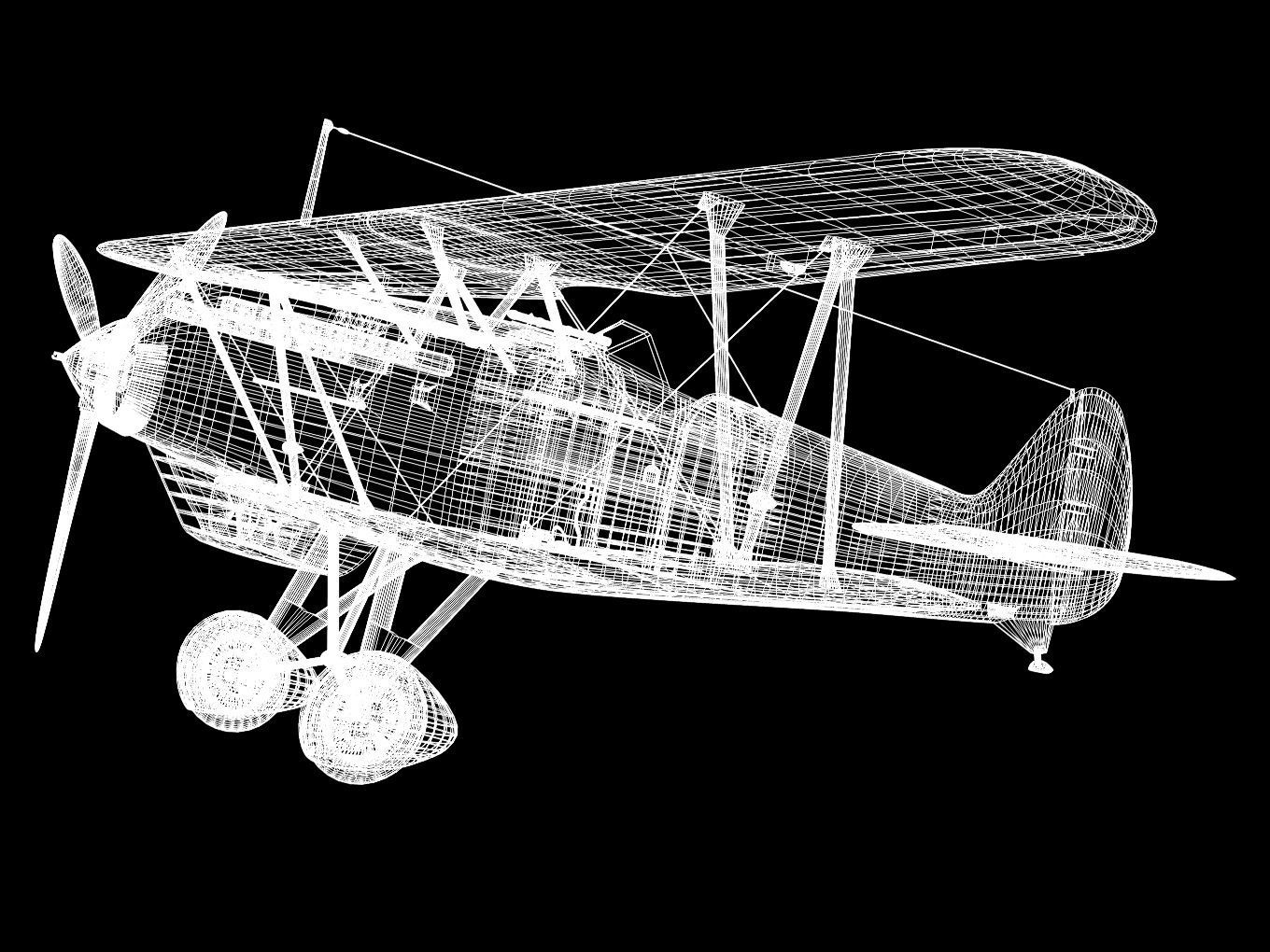 kawasaki Ki-10 Perry 3D model | CGTrader
