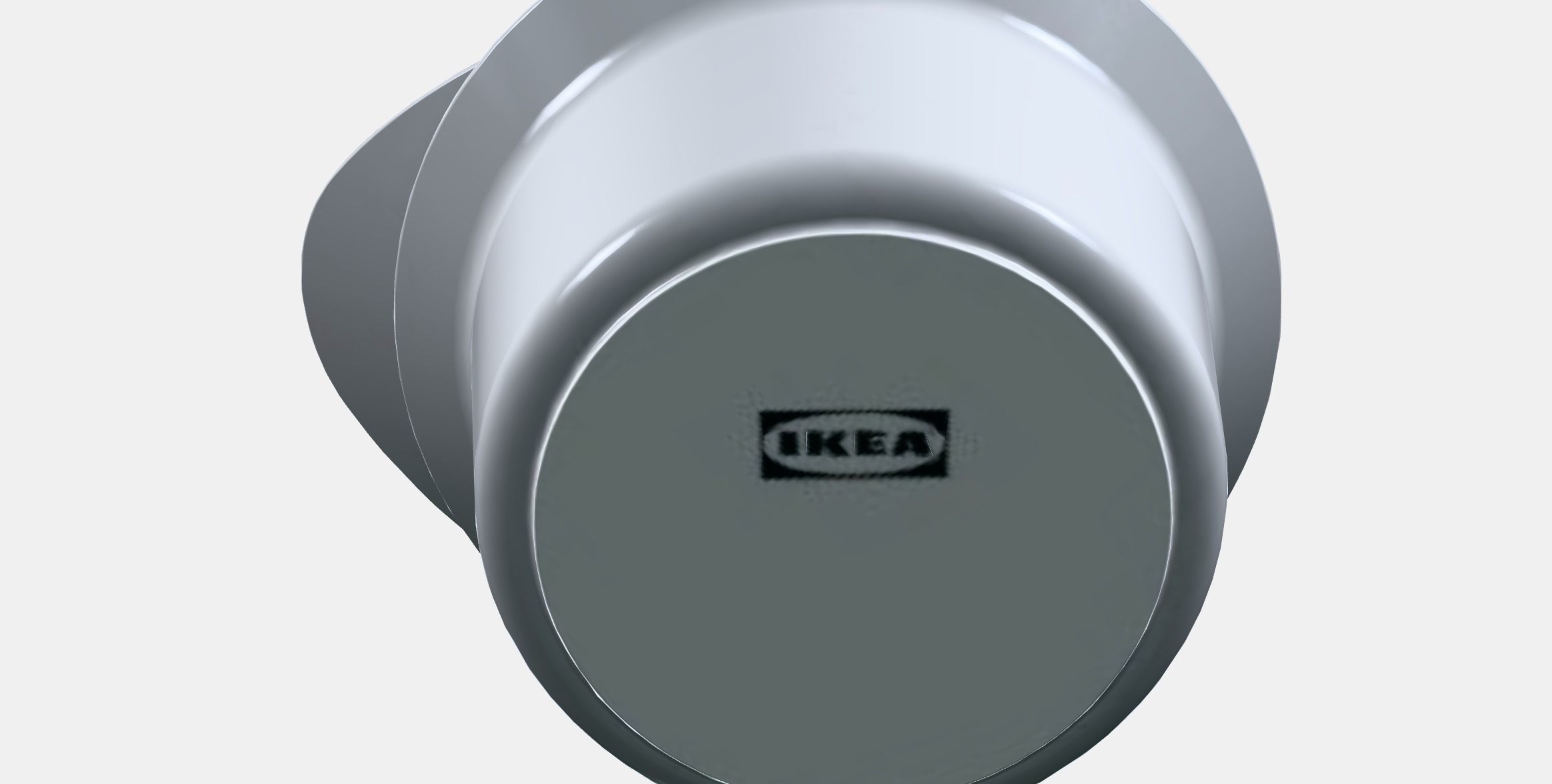 FARGKLAR Oven-serving dish with lid Low-poly 3D model_8