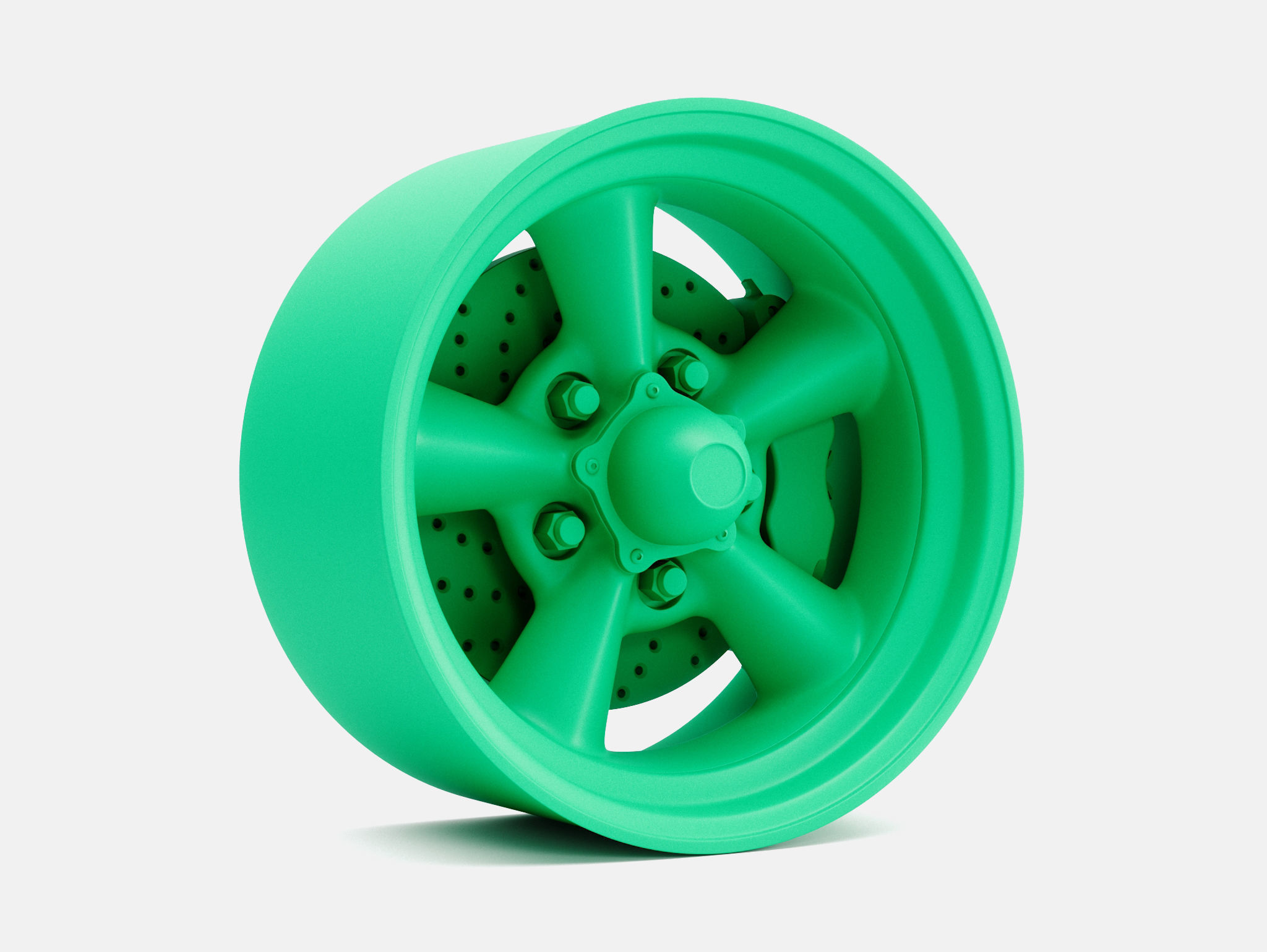 15x4 15x7 15x8 15x10 Torq Thrust D Wheels and Brake 3D print model_3