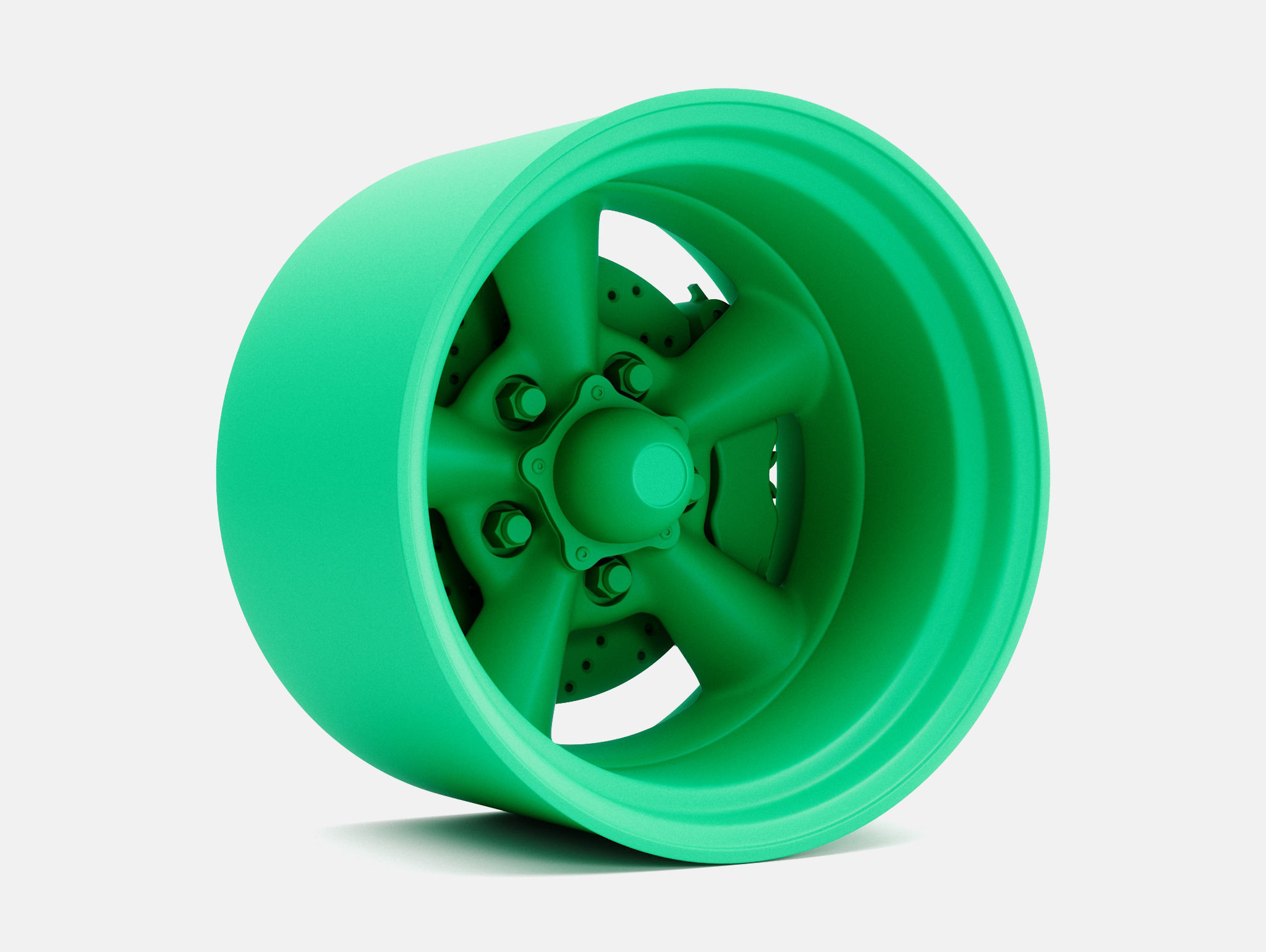 15x4 15x7 15x8 15x10 Torq Thrust D Wheels and Brake 3D print model_4