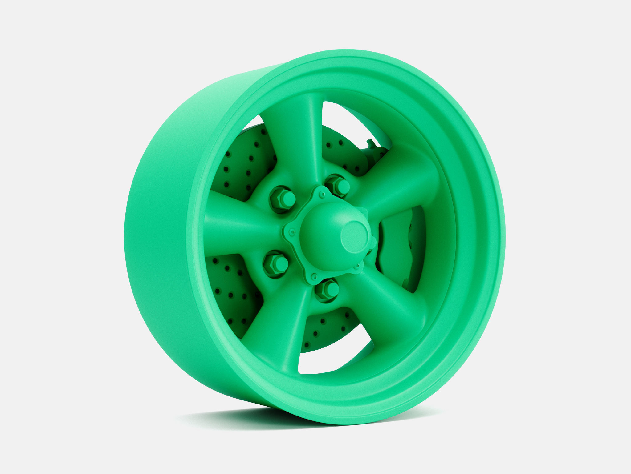 15x4 15x7 15x8 15x10 Torq Thrust D Wheels and Brake 3D print model_2