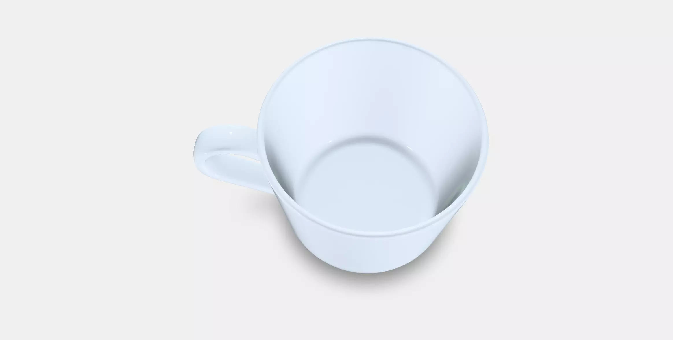 IKEA 365 Mug Low-poly 3D model_0