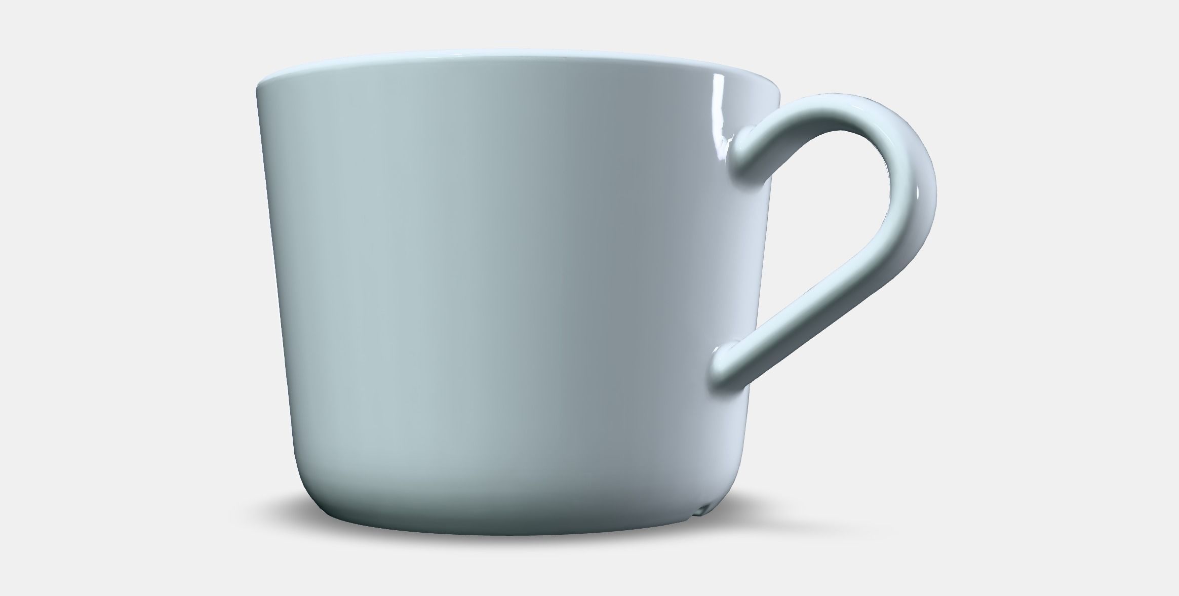 IKEA 365 Mug Low-poly 3D model_13