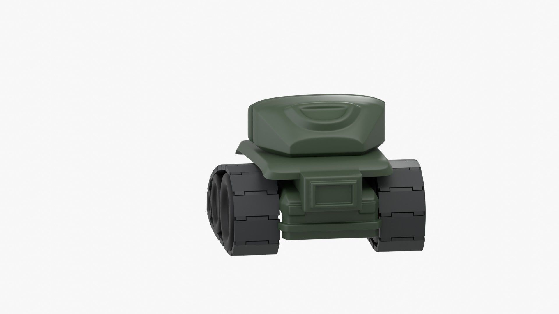 Army Tank 3D Illustration 3D model_12