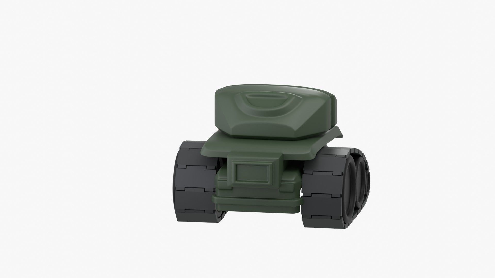 Army Tank 3D Illustration 3D model_13