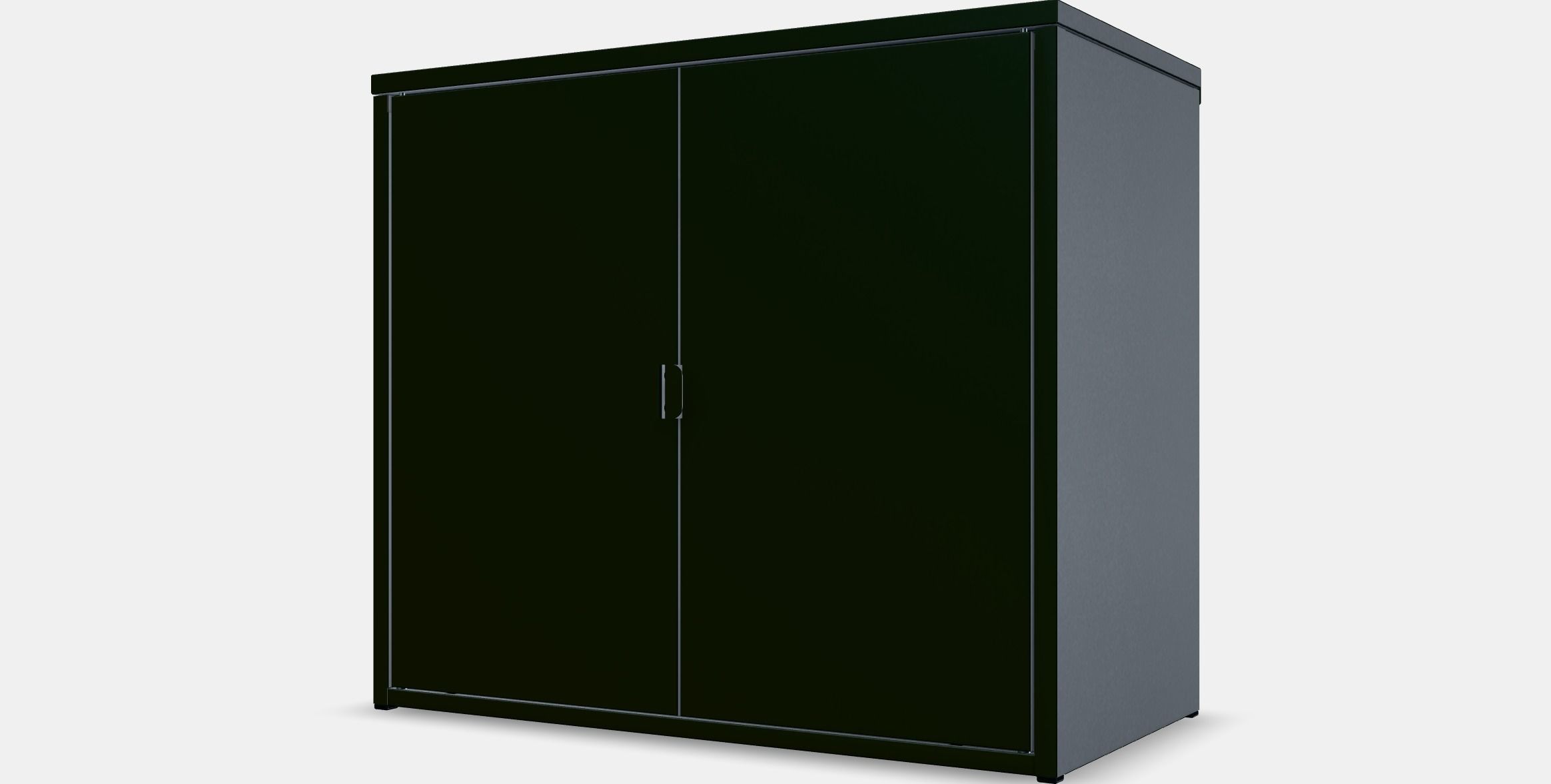 BROR Cabinet with 2 doors Low-poly 3D model_14