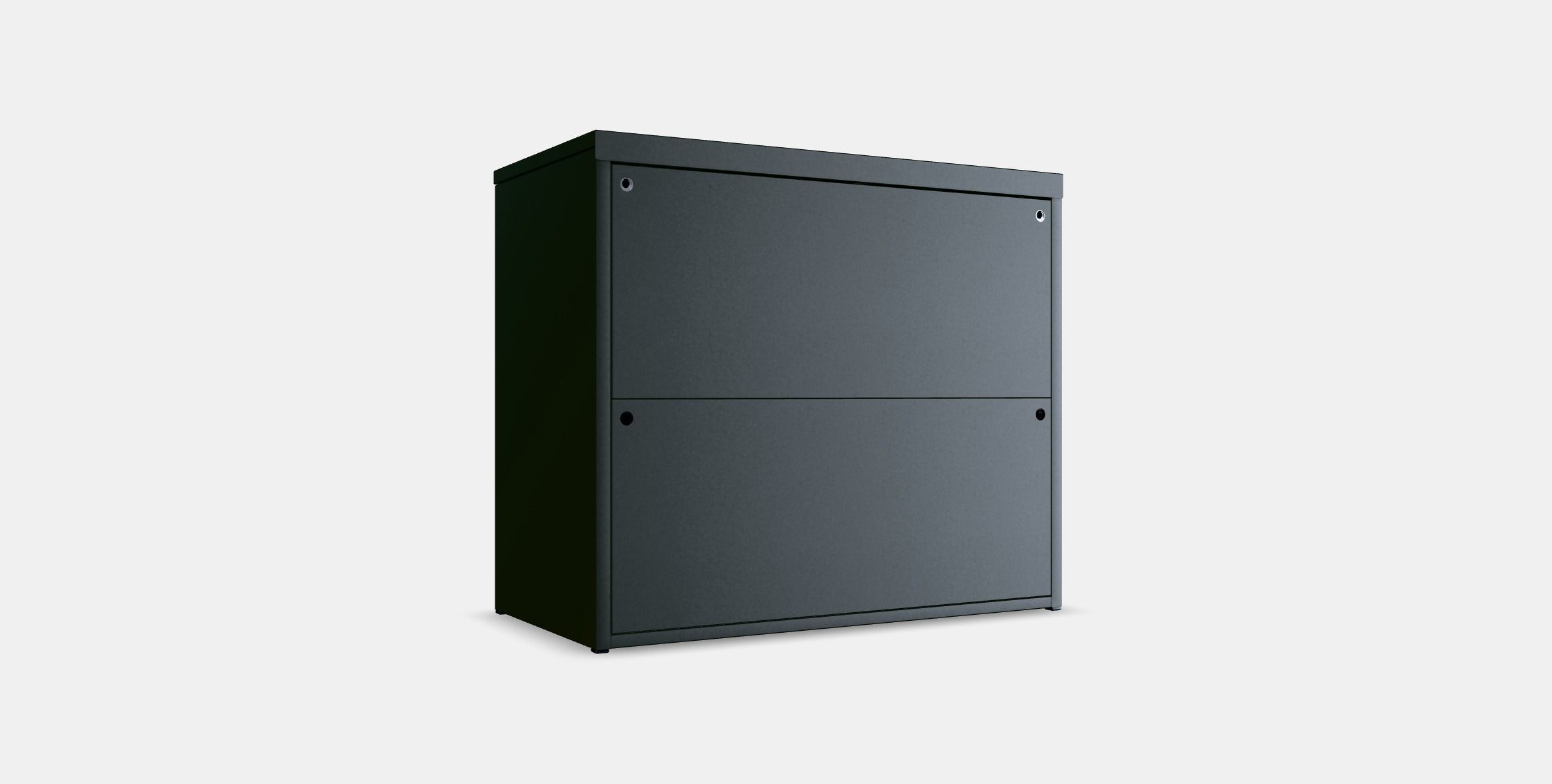 BROR Cabinet with 2 doors Low-poly 3D model_16