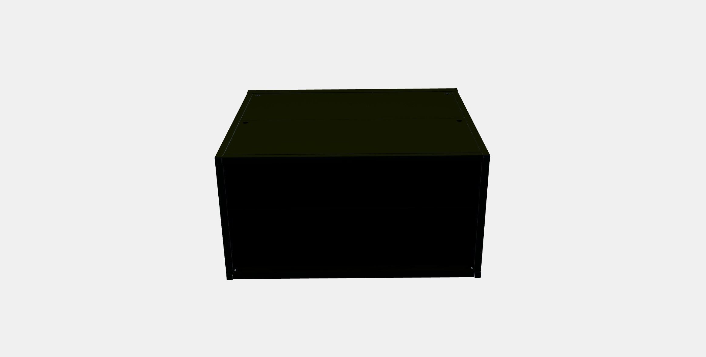 BROR Cabinet with 2 doors Low-poly 3D model_7