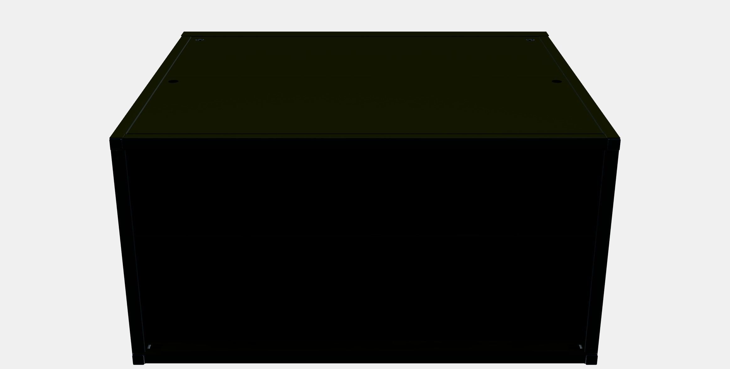 BROR Cabinet with 2 doors Low-poly 3D model_8