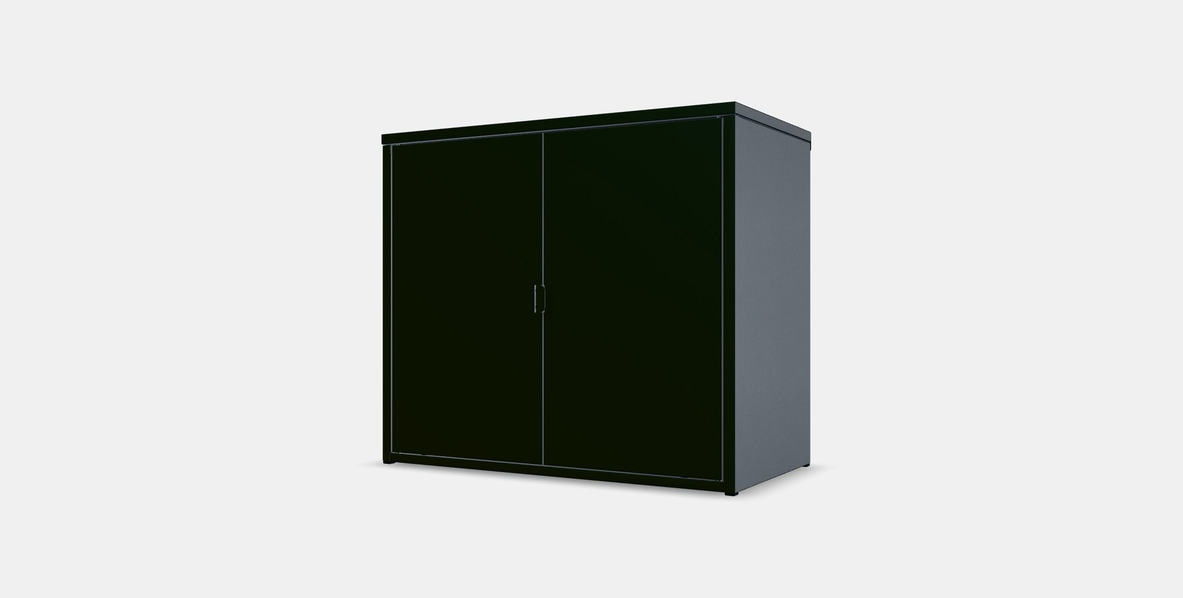 BROR Cabinet with 2 doors Low-poly 3D model_12
