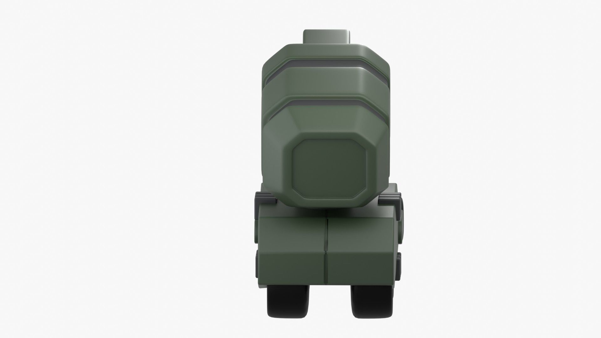 Army Tank 3D Illustration 3D model_13
