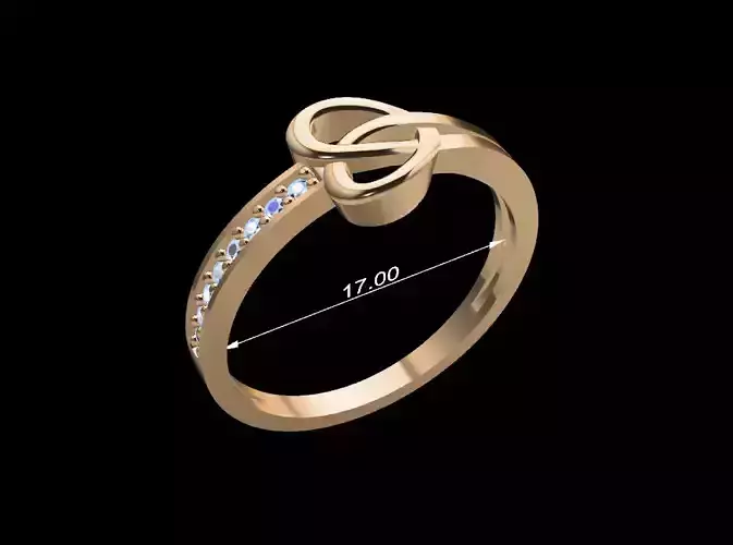 Women Ring 106 3D print model
