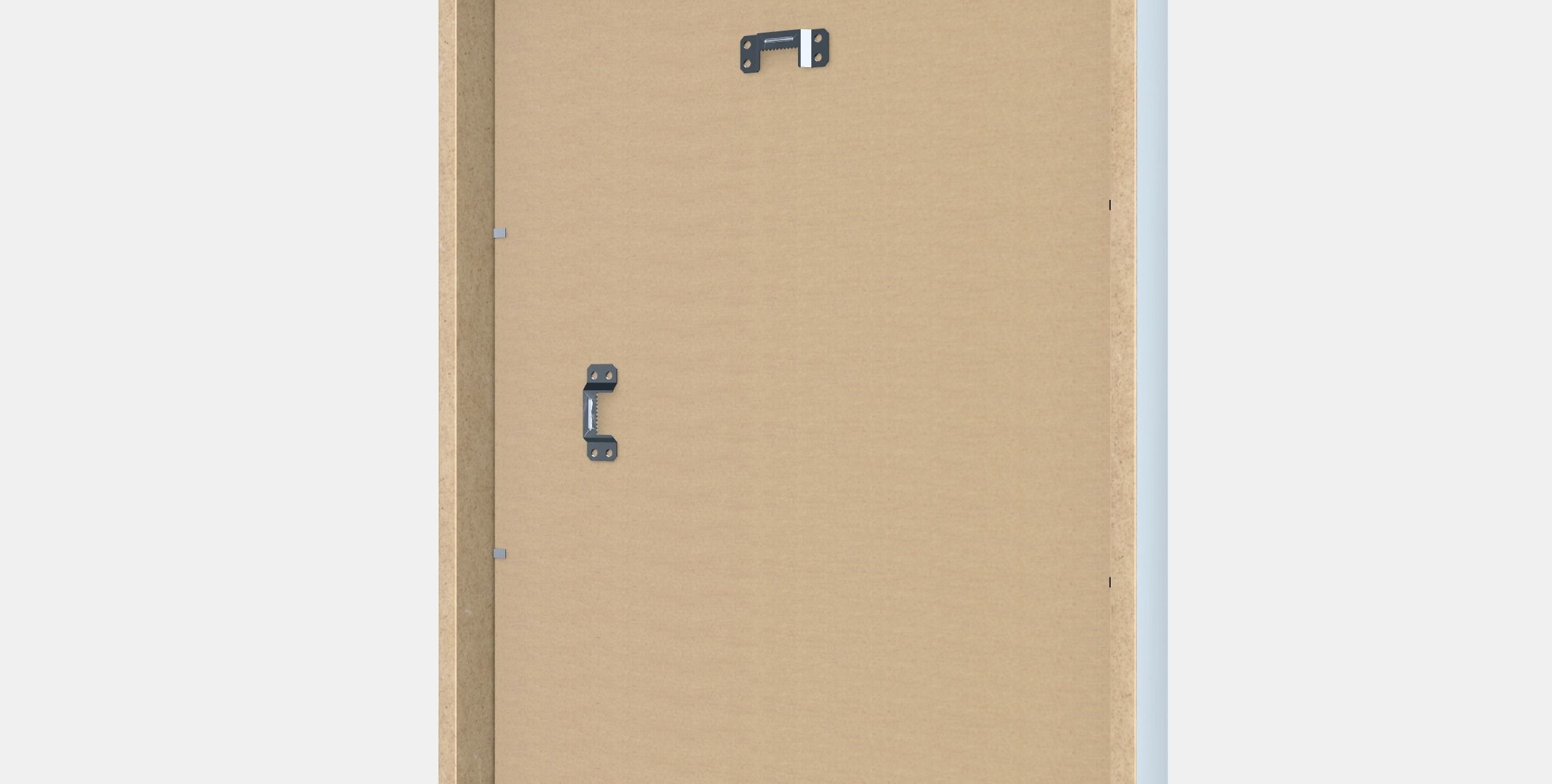 RIBBA Frame 3 Low-poly 3D model_8