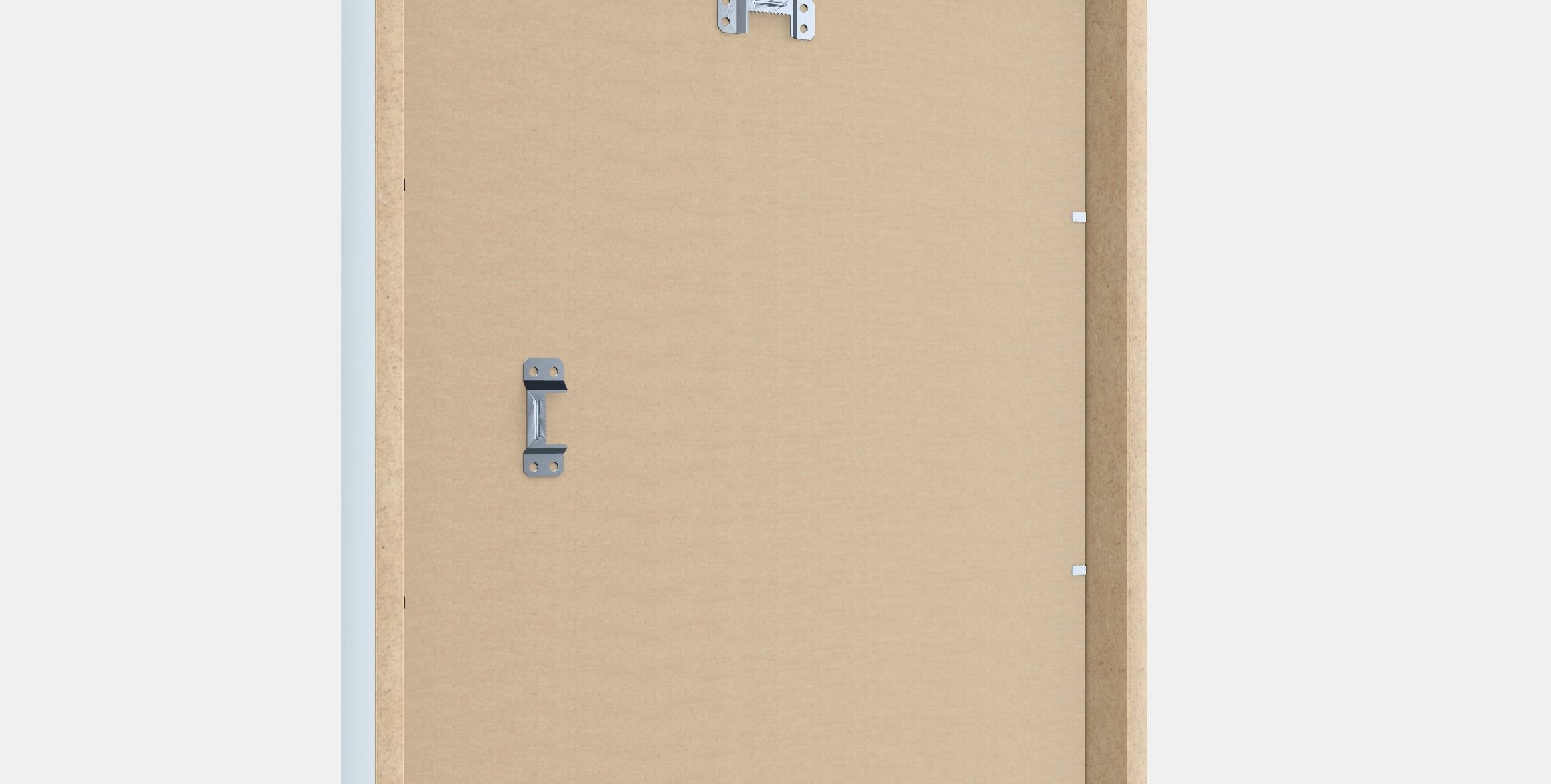 RIBBA Frame 3 Low-poly 3D model_4