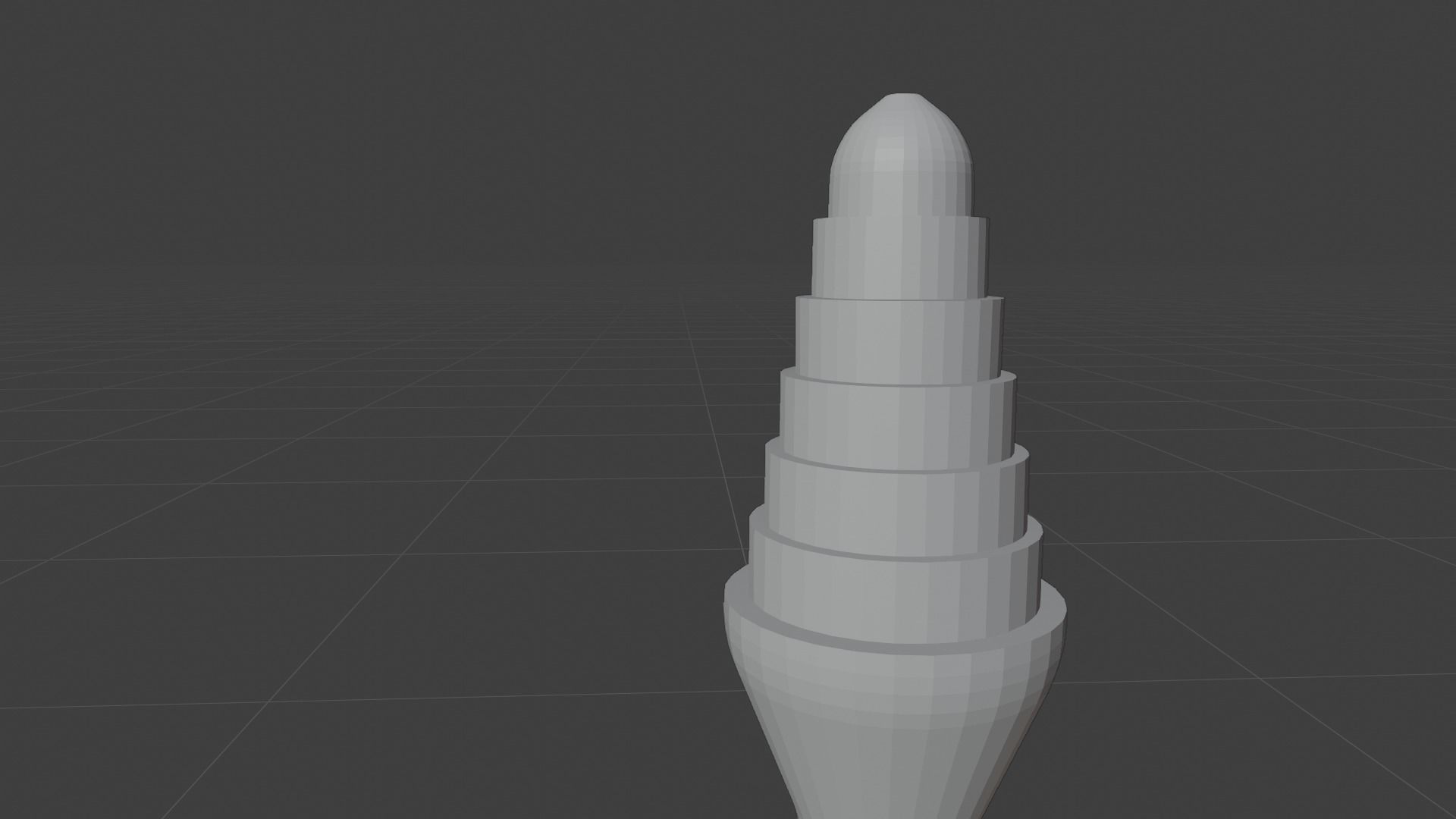 Void pilar decoration Low-poly 3D model_3