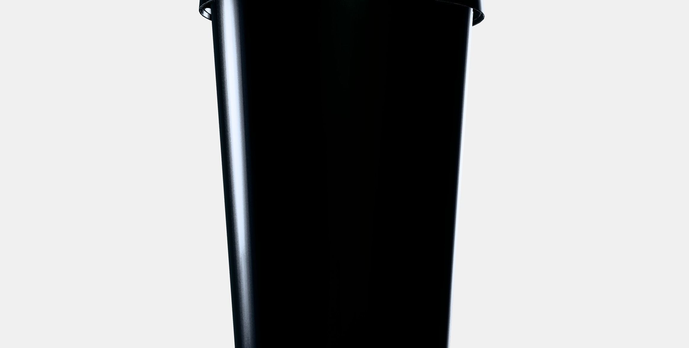 HOLASS Bin with lid Low-poly 3D model_8