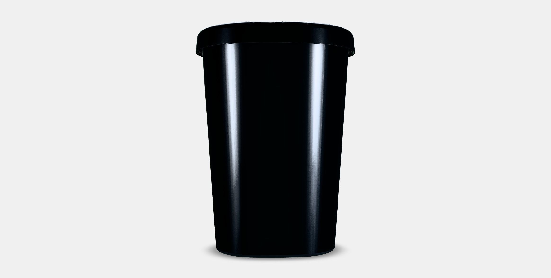 HOLASS Bin with lid Low-poly 3D model_14