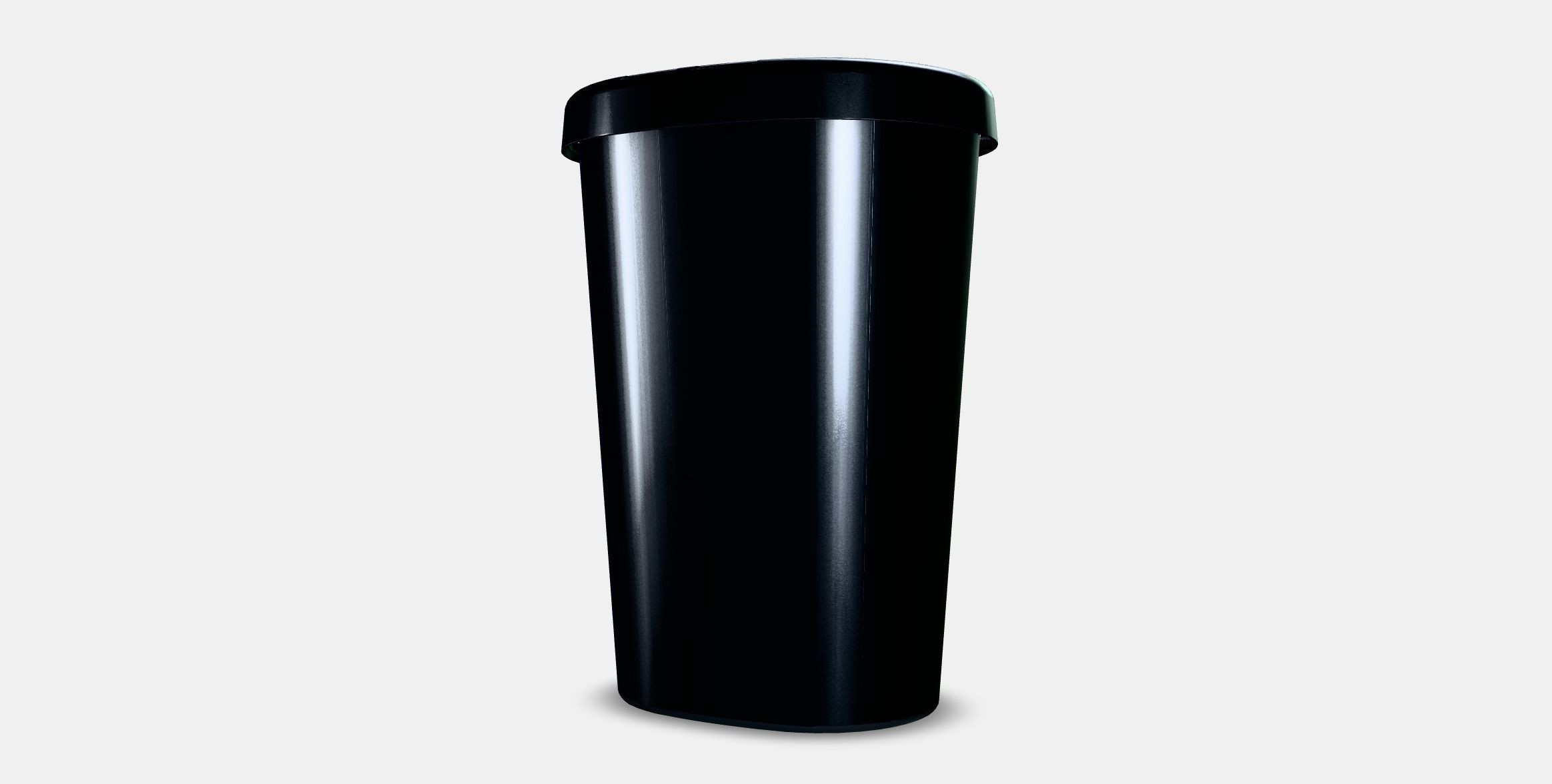 HOLASS Bin with lid Low-poly 3D model_4