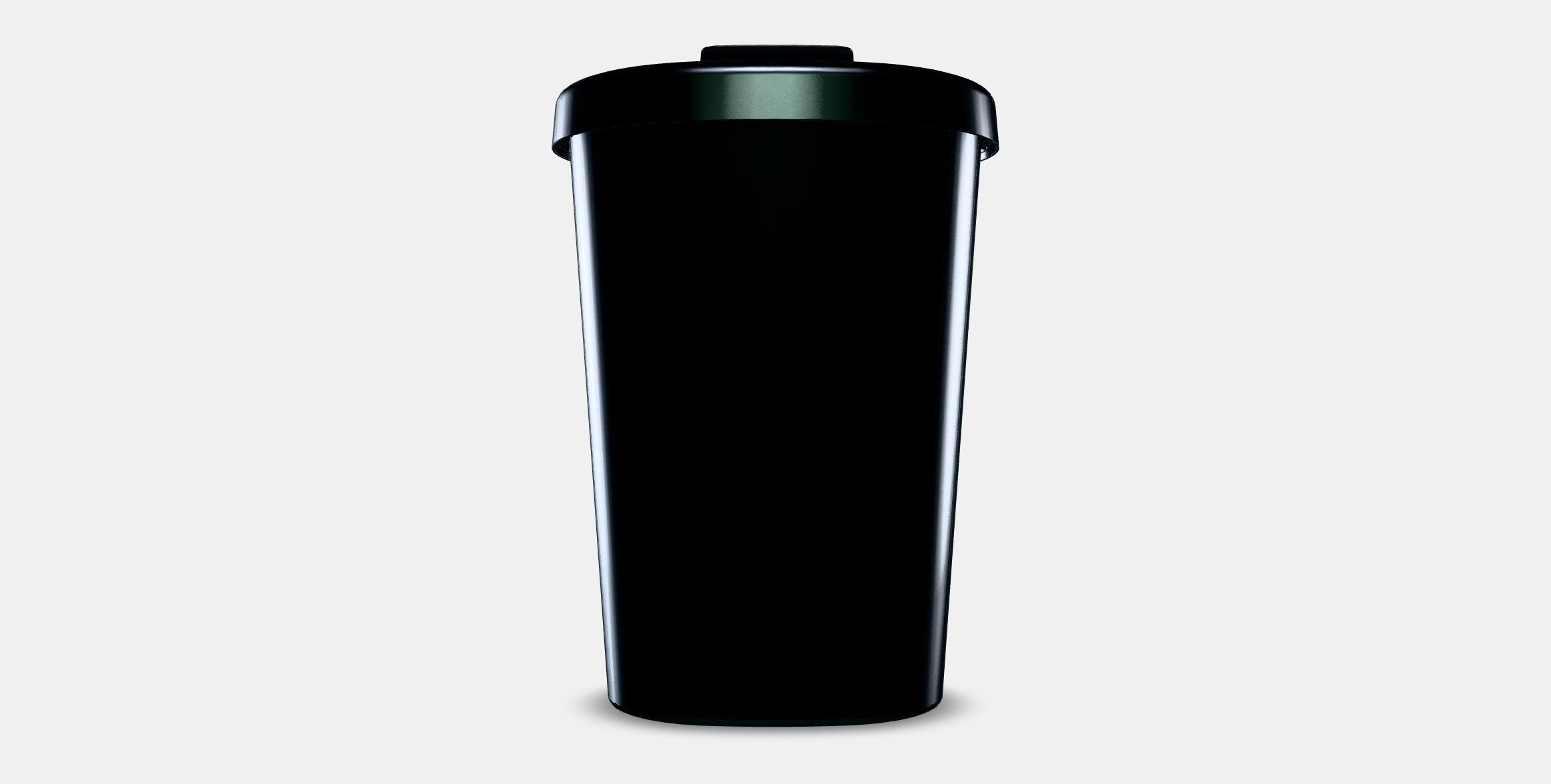HOLASS Bin with lid Low-poly 3D model_10